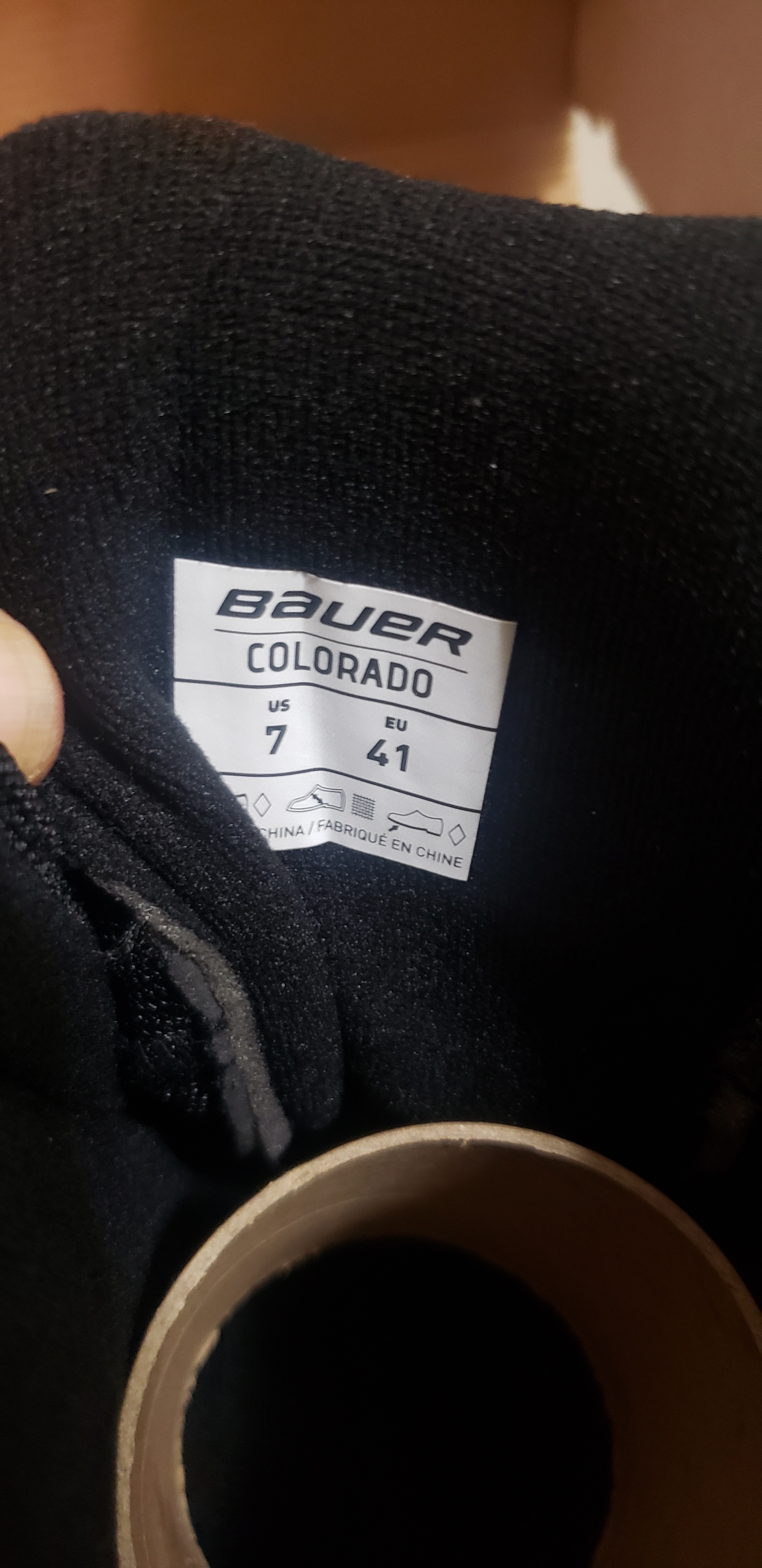 🏒 BRAND NEW BOYS EDDIE BAUER COLORADO SKATES SIZE 7🏒 - photo 2