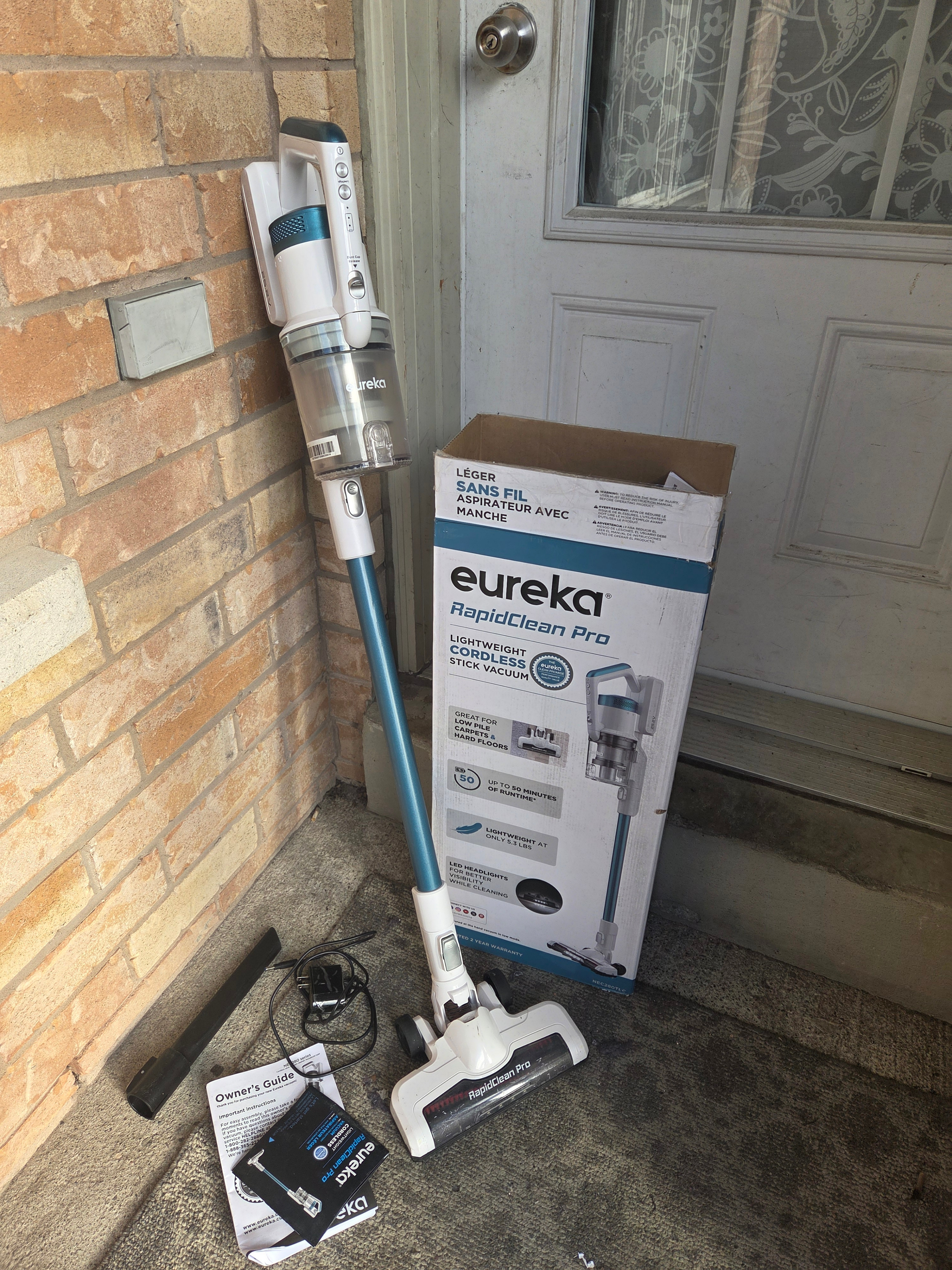Eureka RapidClean Pro Lightweight Cordless Stick Vacuum