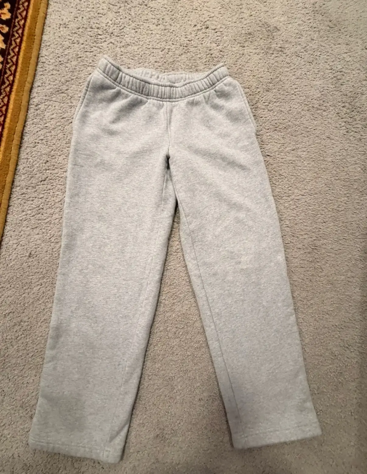 Aritzia Mega Fit Sweat fleece in Grey