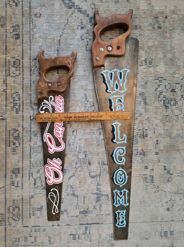 Hand Saw Art - 2 - photo 2
