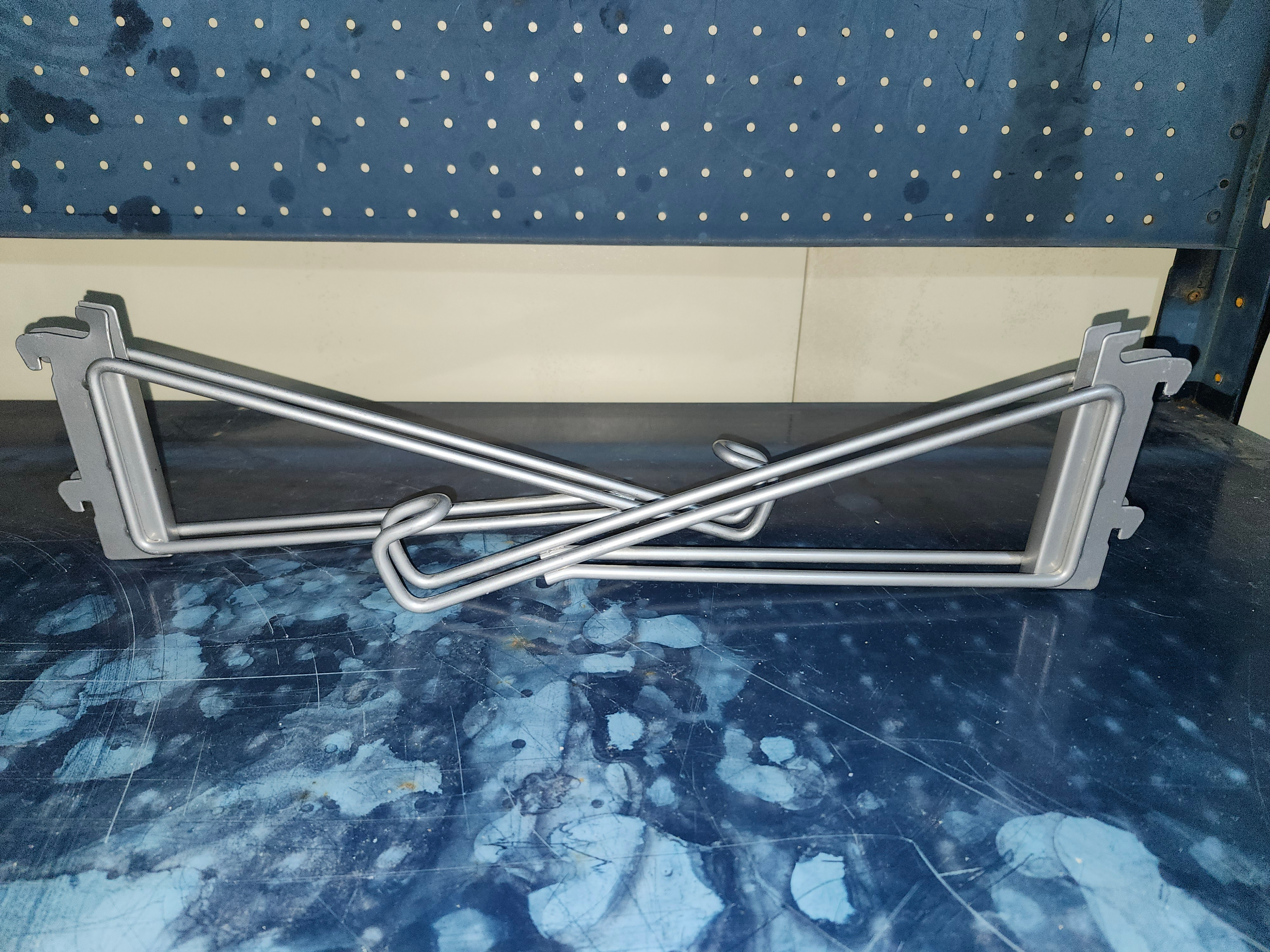 2 Tier angled wall mount shelf. - photo 4