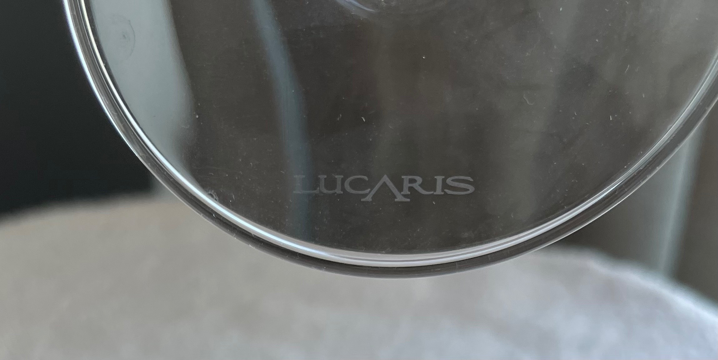 Set of 4 Lucaris "Beaujolais" Shanghai Soul Crystal Glasses - photo 3