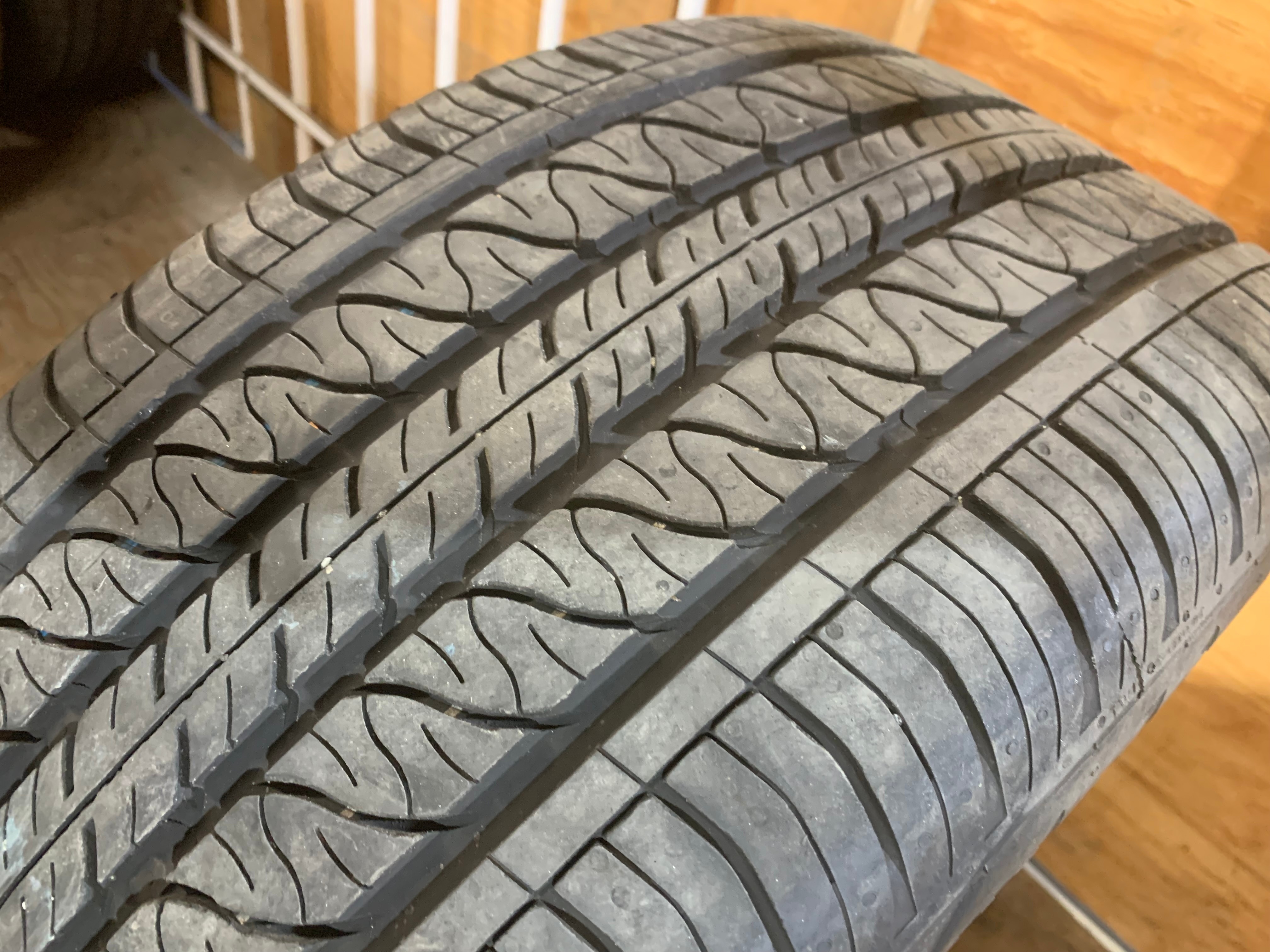 PAIR of 255/45/19 Continental Pro Contact RX T2 T3 Like New - photo 4