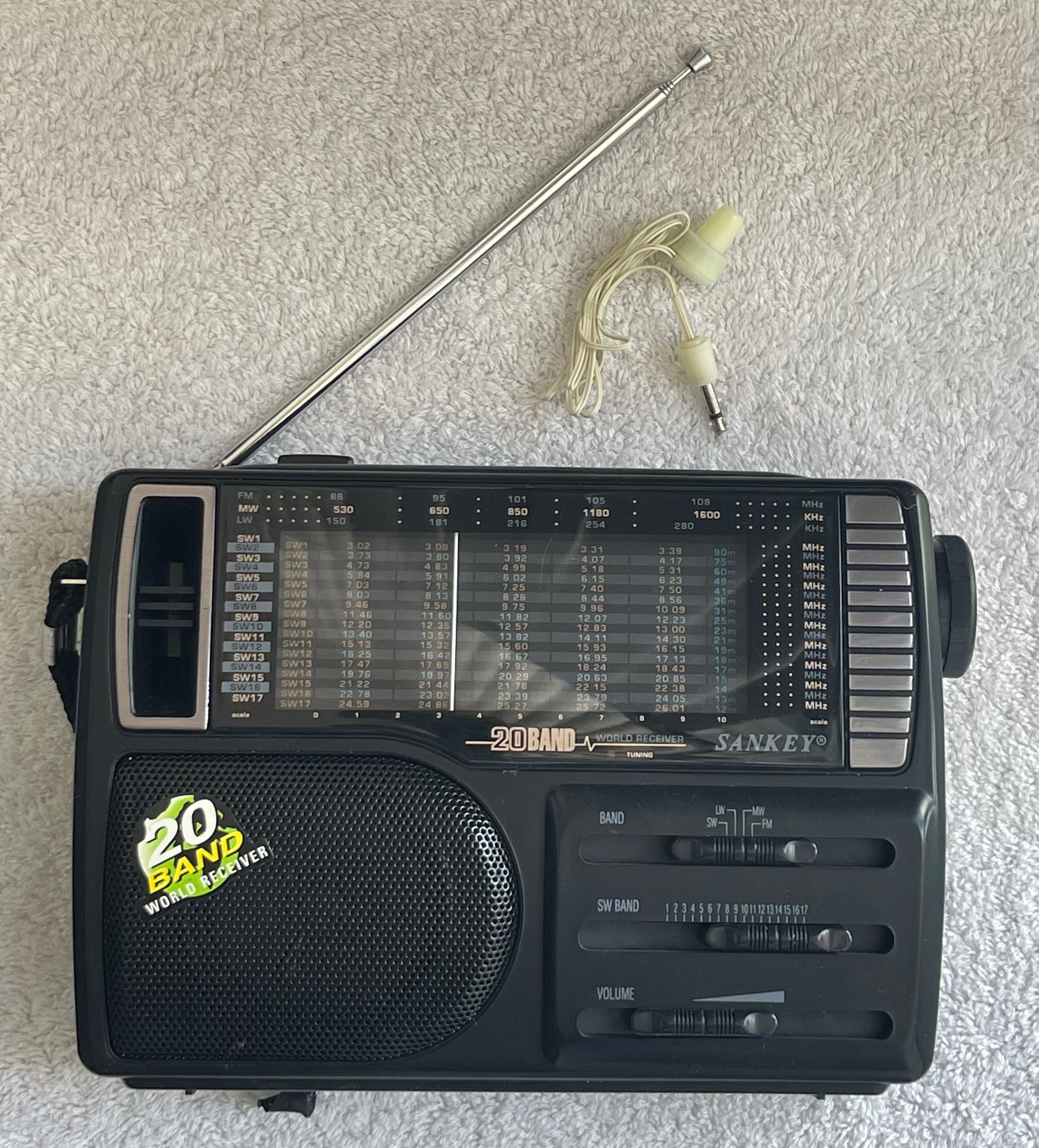 Boxed Vintage Sankey WB-20 World Radio