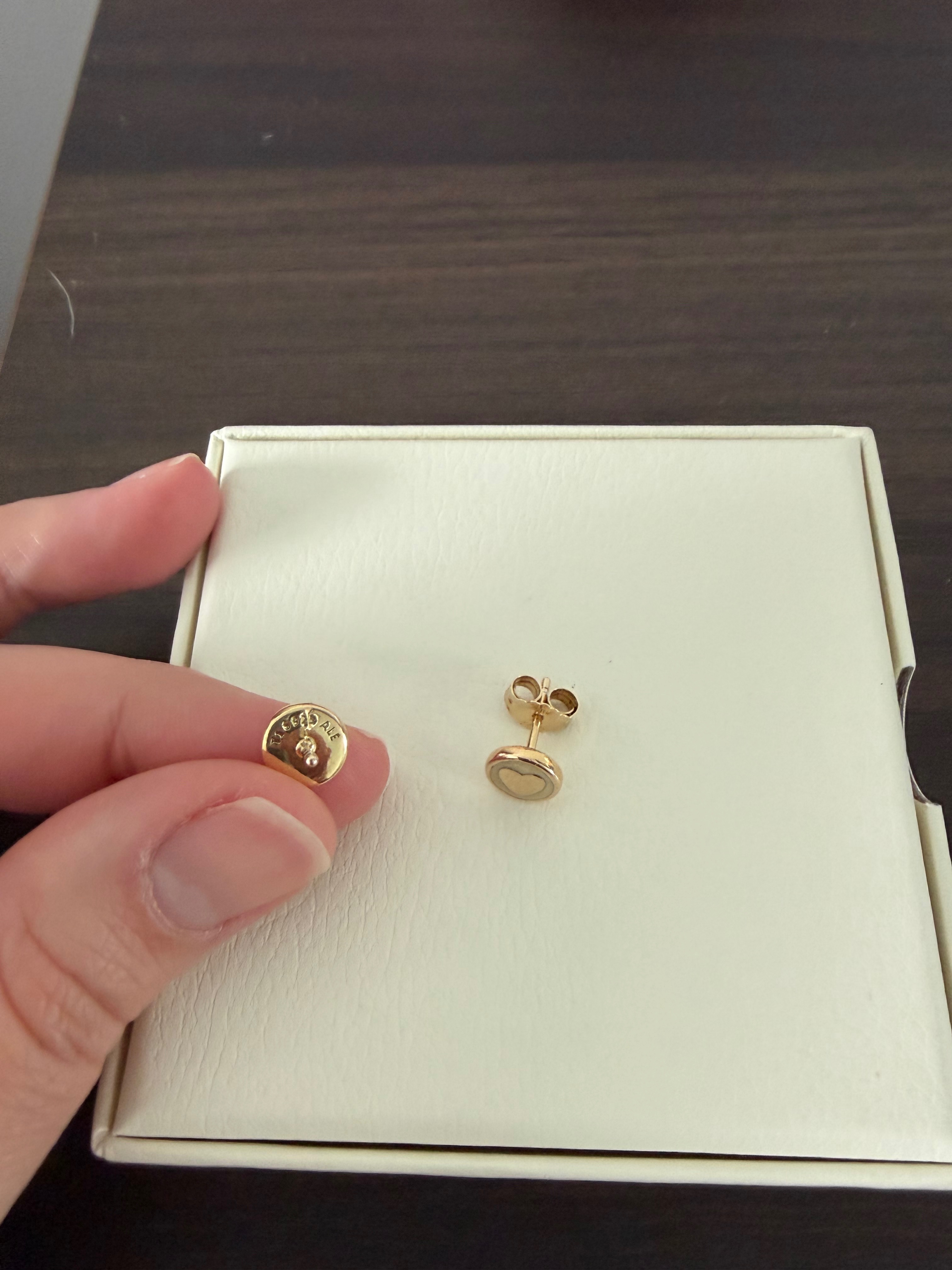Pandora 14K Gold Plated Stud Earrings - photo 3