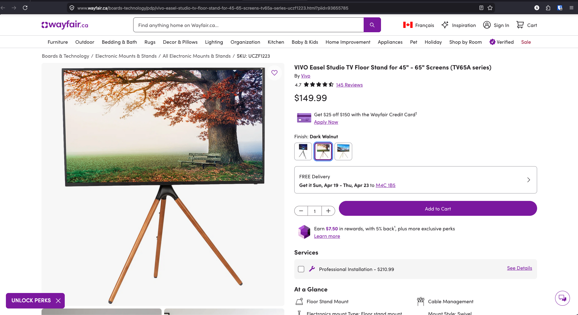 50" Samsung 4K Smart TV + VIVO Wood Easel Stand Bundle - photo 3