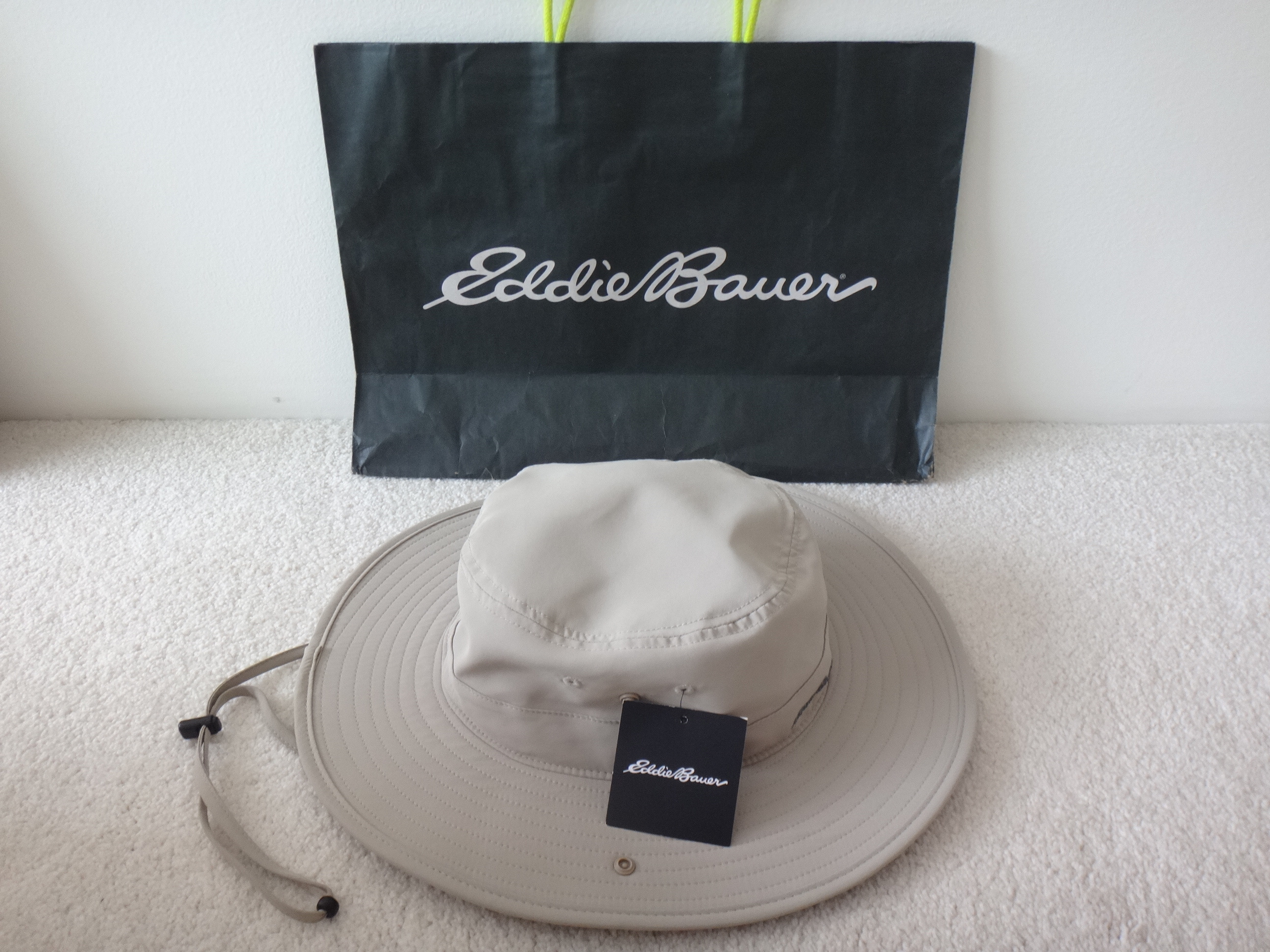 ✅🆕Eddie Bauer L/XL Trailcool UPF Cooling Boonie Sun Hat NEW