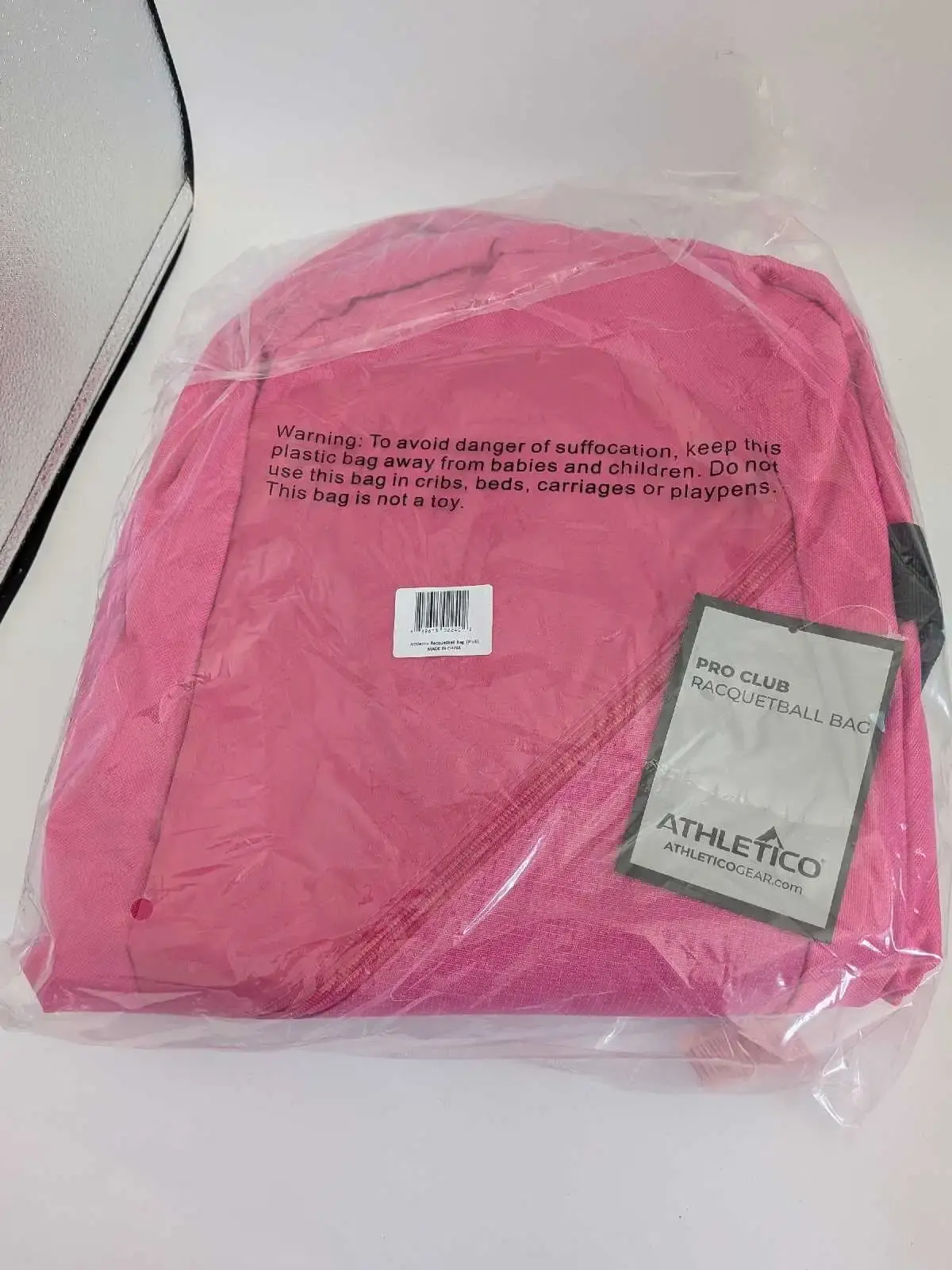 Athletico Racquetball Bag - Pink - photo 3