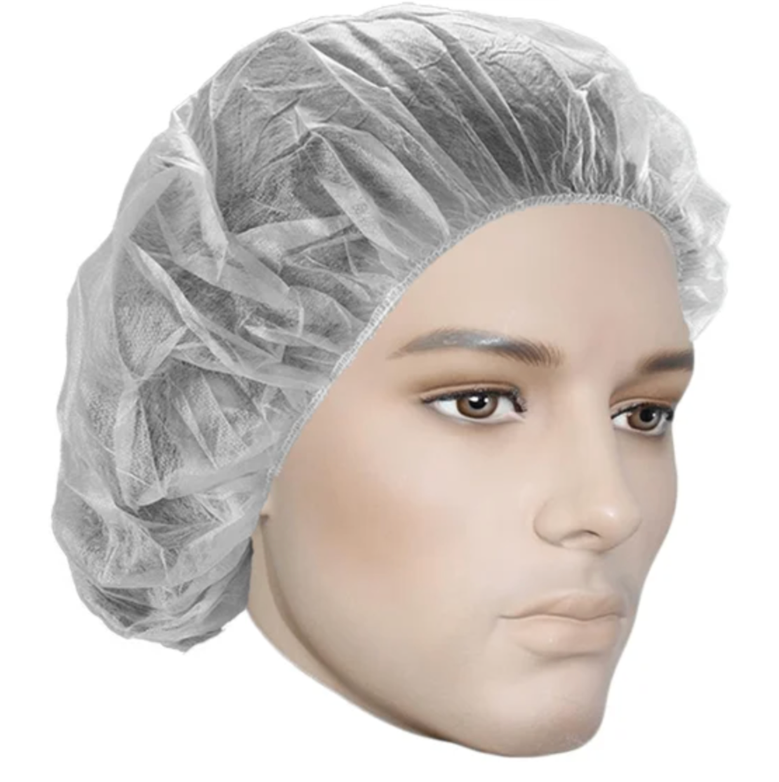 Ronco 24" Bouffant Cap Hairnet - 600 pieces
