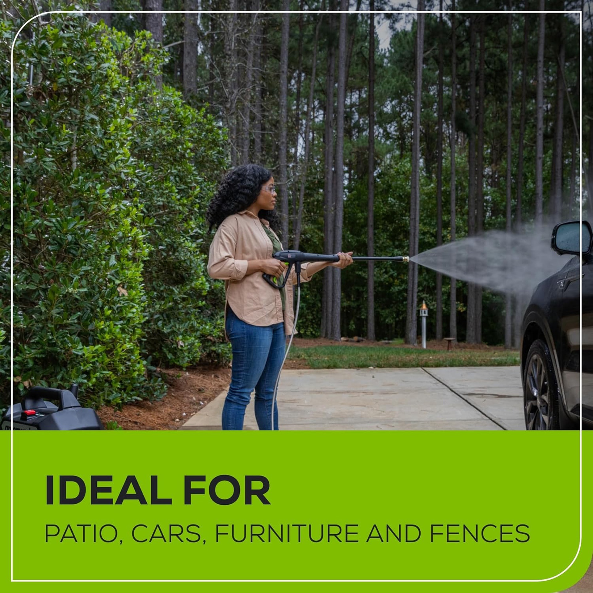 Greenworks 1700 PSI Electric Pressure Washer - photo 4