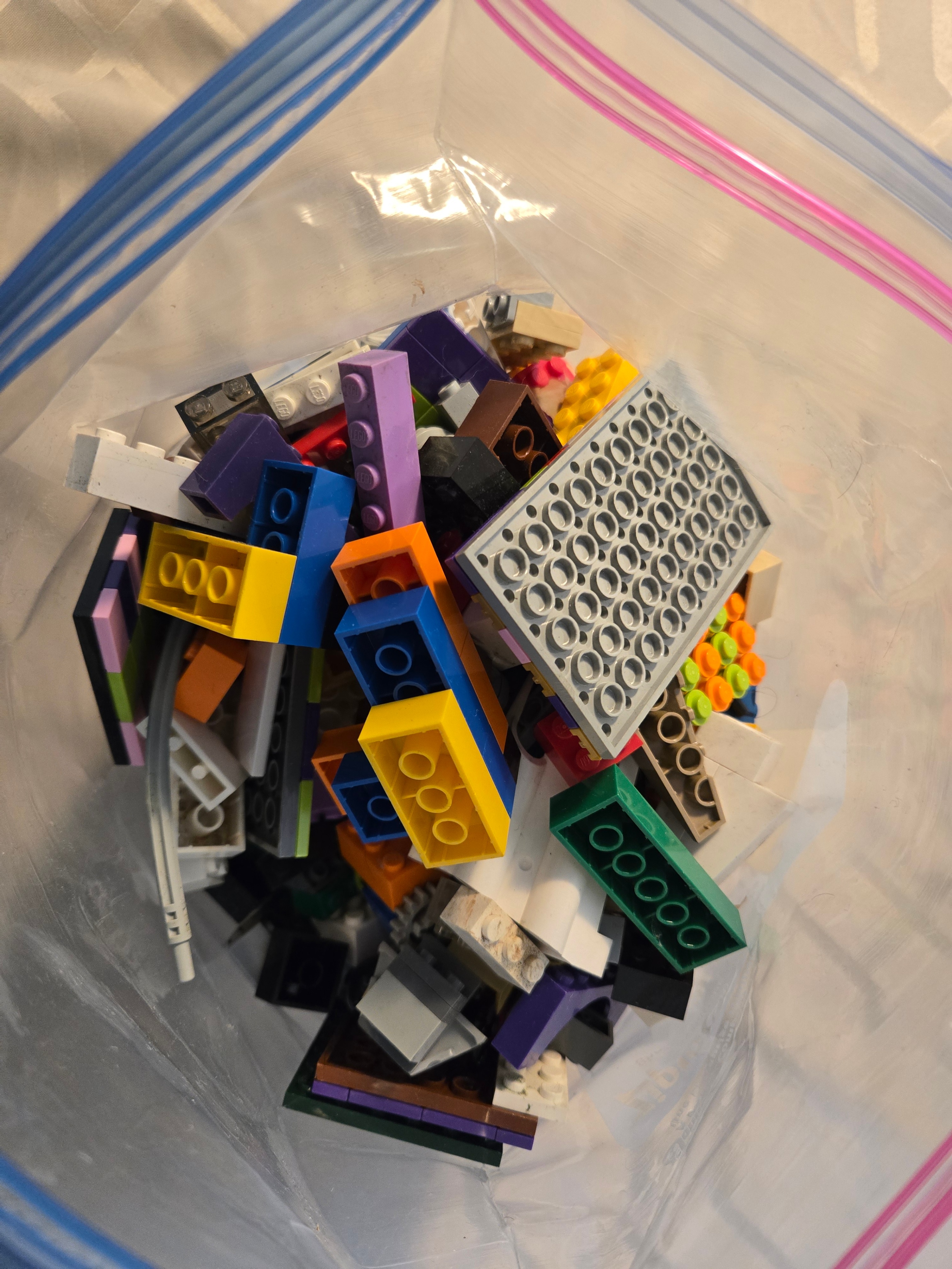 2 lb. BAGS BULK LEGO $10 EACH, BUY 5 GET 1 FREE, UNSORTED - photo 4