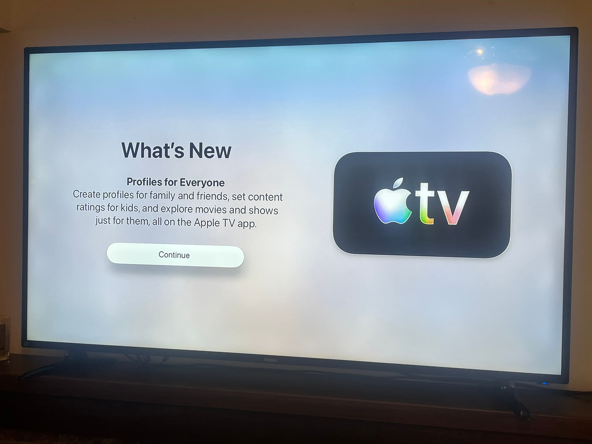 Haier 55” TV – Great Condition - photo 2