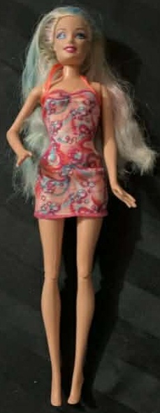 Mattel Barbie (Blonde) Color Chalk Hair Doll