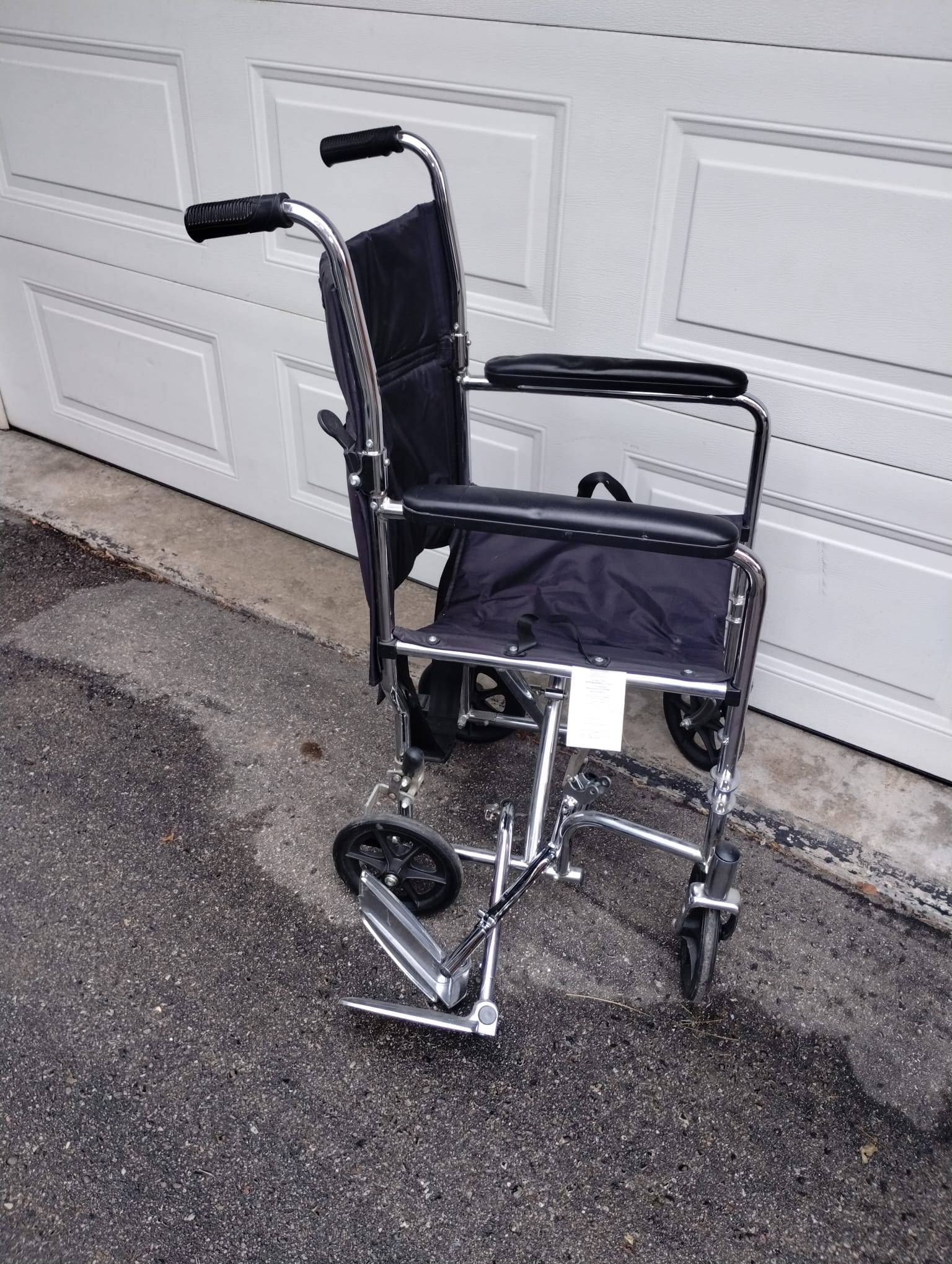 Airgo Transport Chair Lightweight and Compact Wheelchair - photo 4