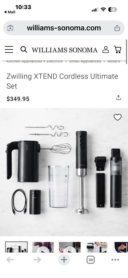 Zwilling XTEND Cordless Ultimate Set Hand - photo 3