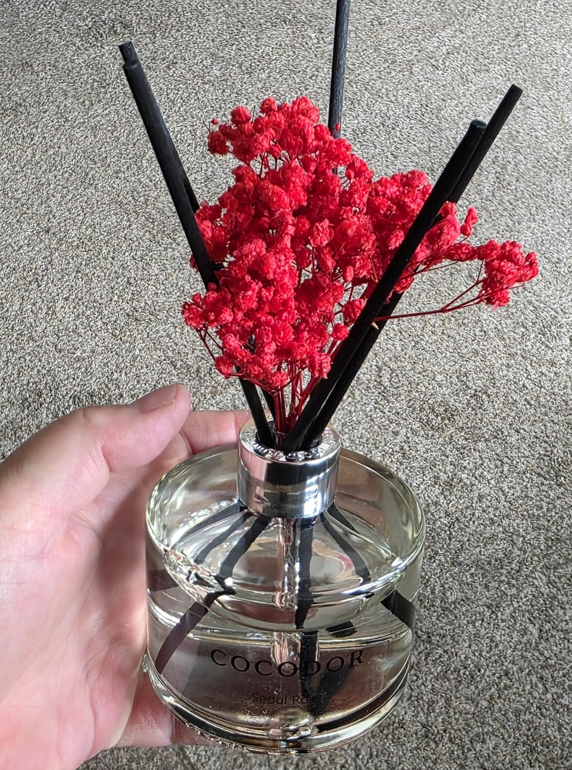 Floral Reed Diffuser - Light Rose Scent - Pick up in Riverdale - photo 3