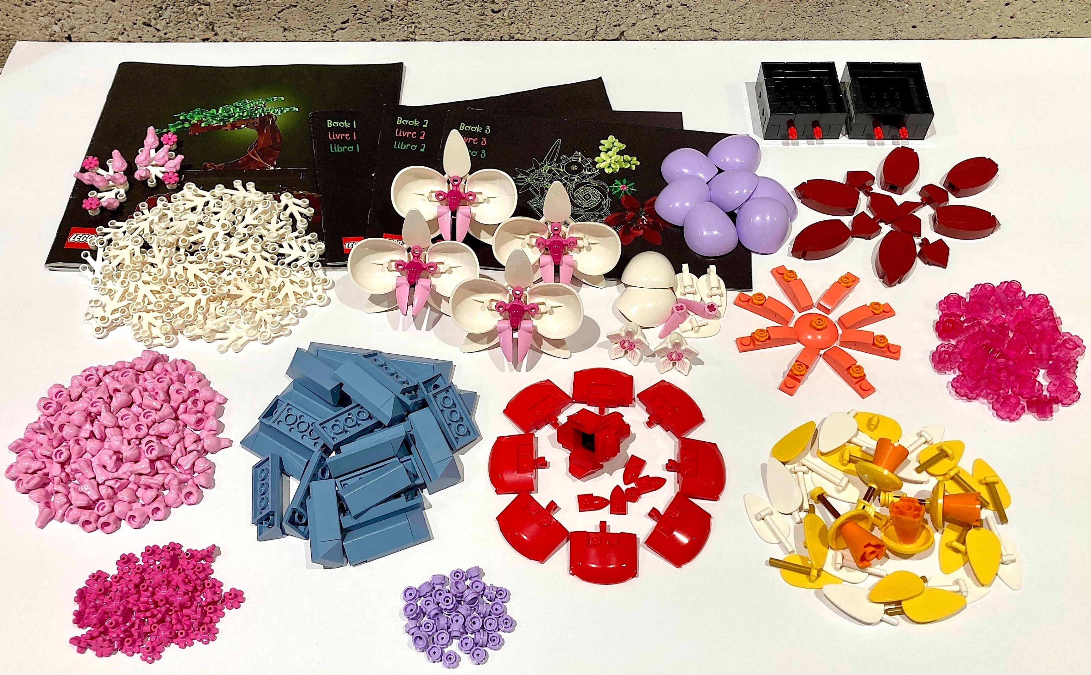 LEGO Botanical Parts/Pieces Flowers Bonsai Orchid Daffodil Frogs - photo 2