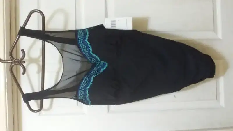 Christina Swimsuit Sz 2XL - black/green - photo 2