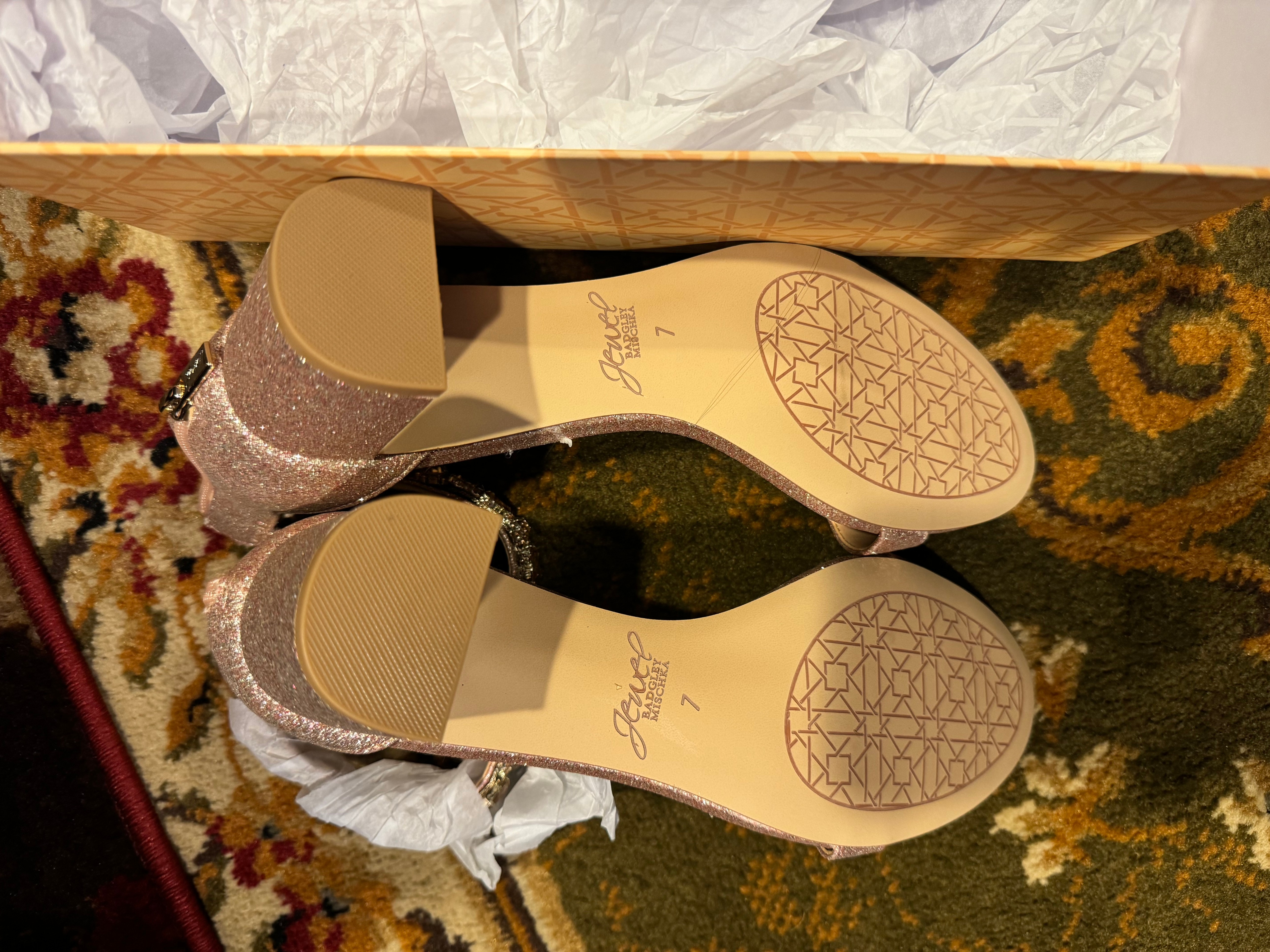 Brand New Jewel Badgley Mischka Catalina Sandals - photo 4