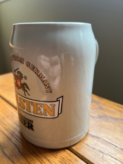 Vintage Holsten Premium Bier Beer Mug Imported From Germany - photo 3