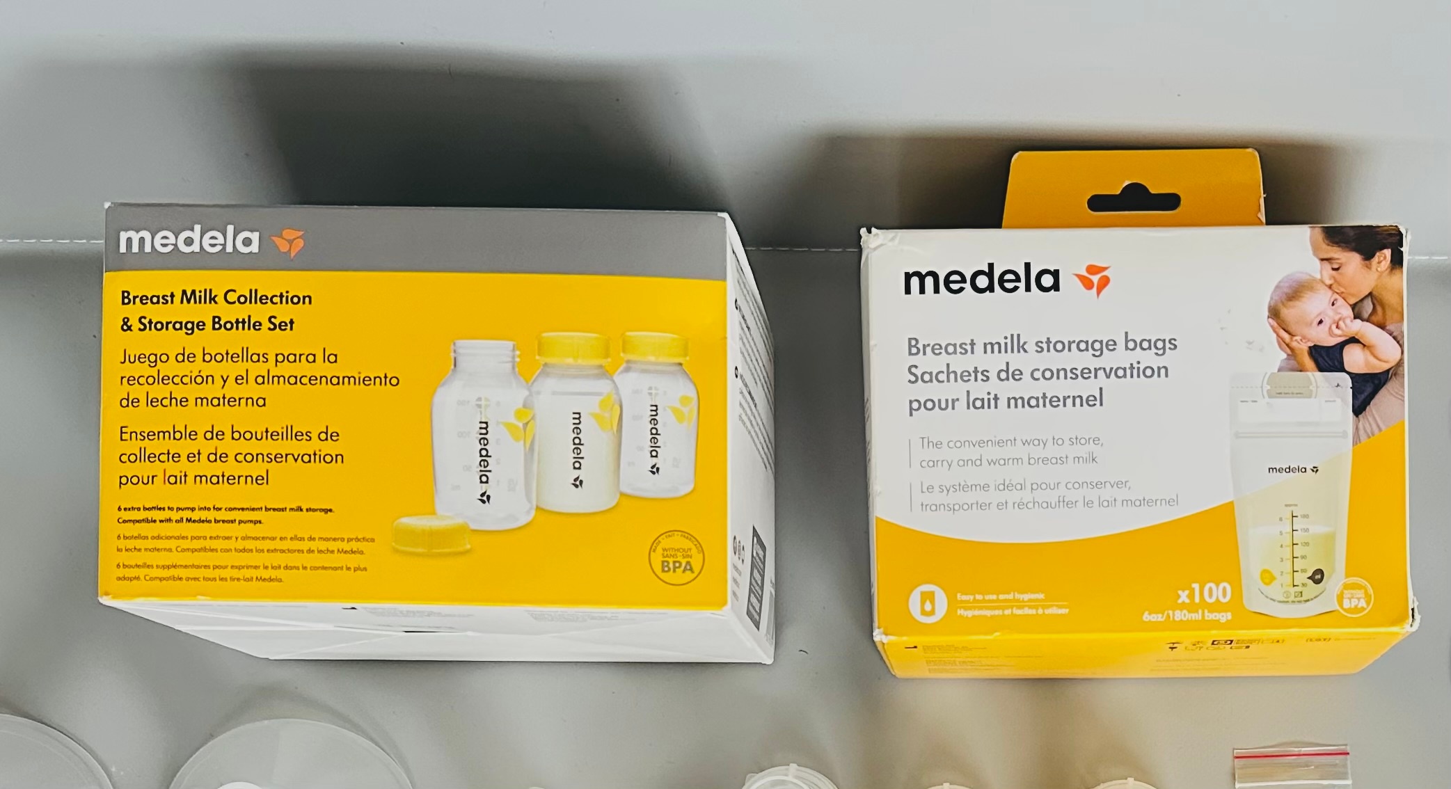 Medela Breast Milk Bottles & Storage Bags