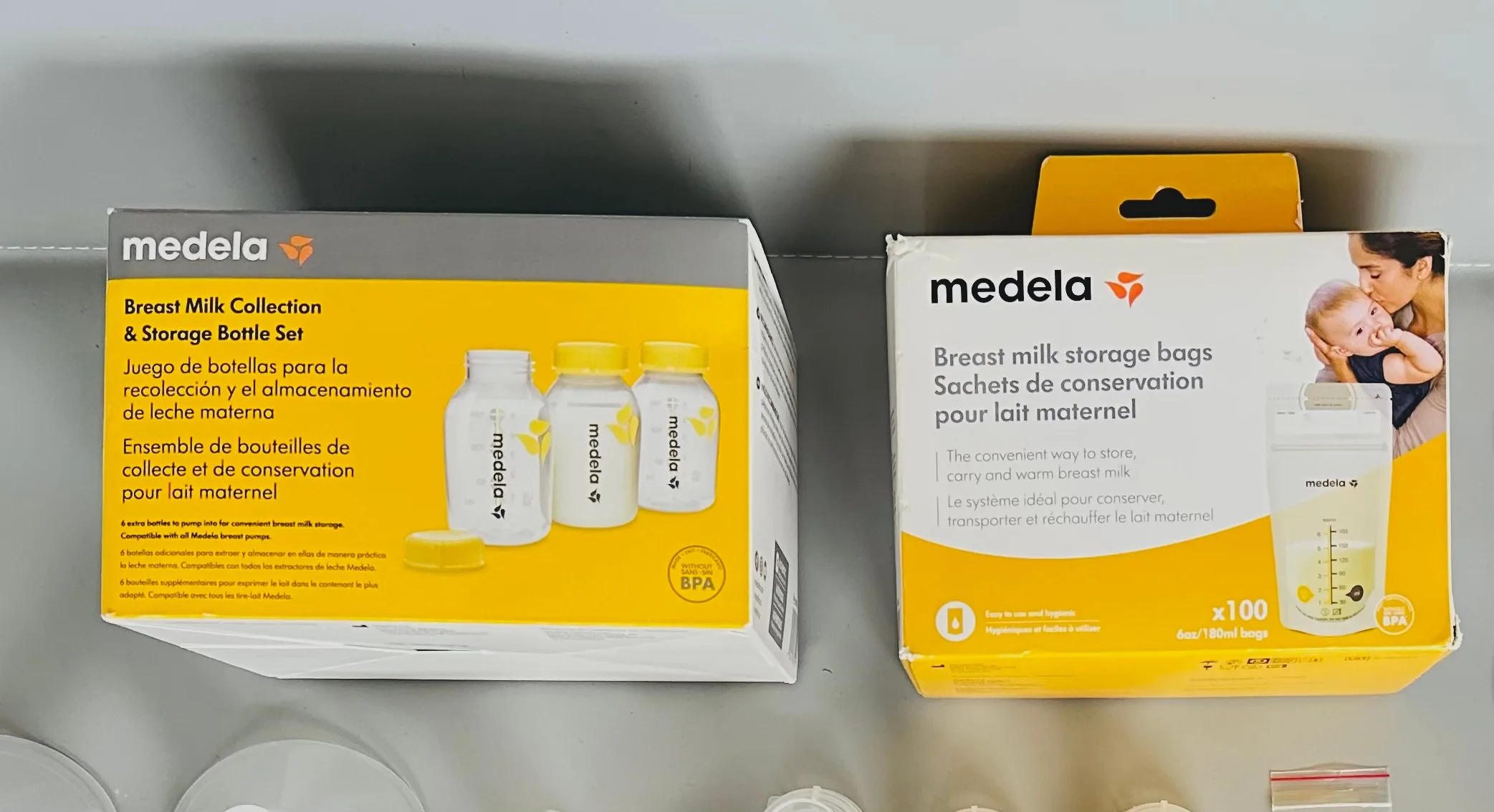 Medela Breast Milk Bottles & Storage Bags