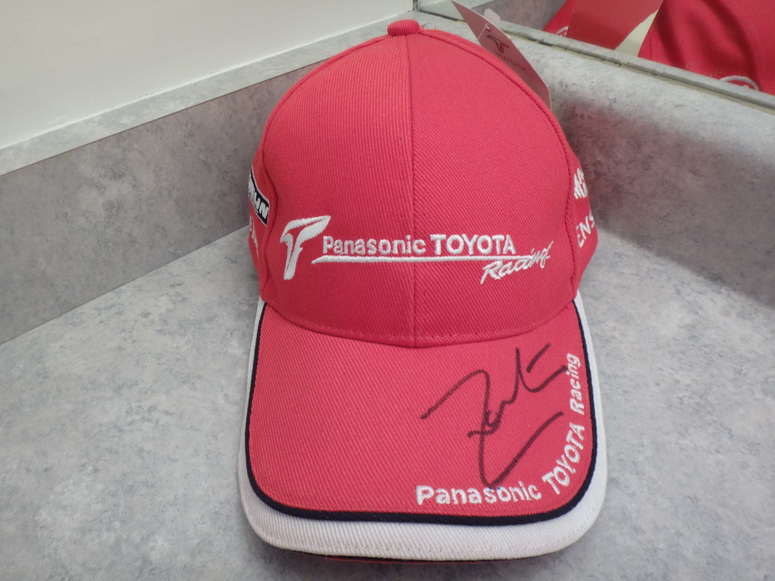 ✅🆕Panasonic TOYOTA Racing Ricardo Zonta Signed Baseball Hat NEW