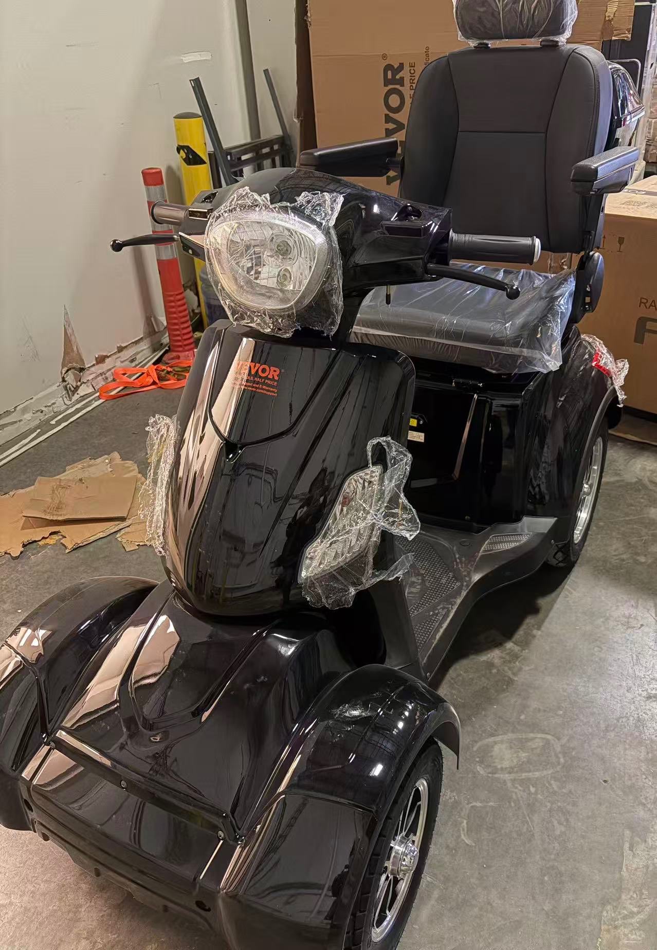 VEVOR 4-Wheel Electric Mobility Scooter 500W | Open Box - photo 2