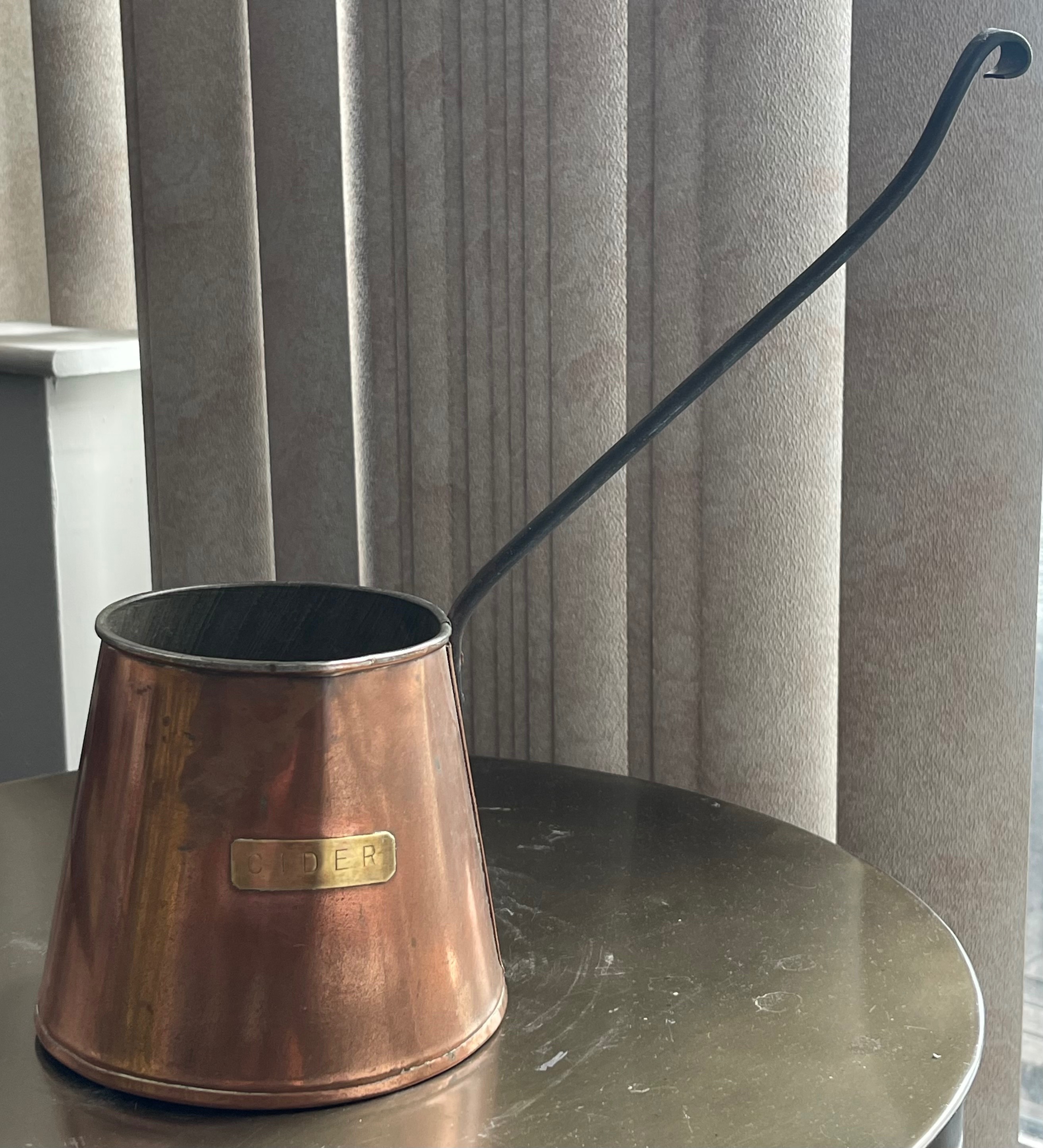 Trio of Antique Copper Cider Measures - Farmhouse Style - photo 2