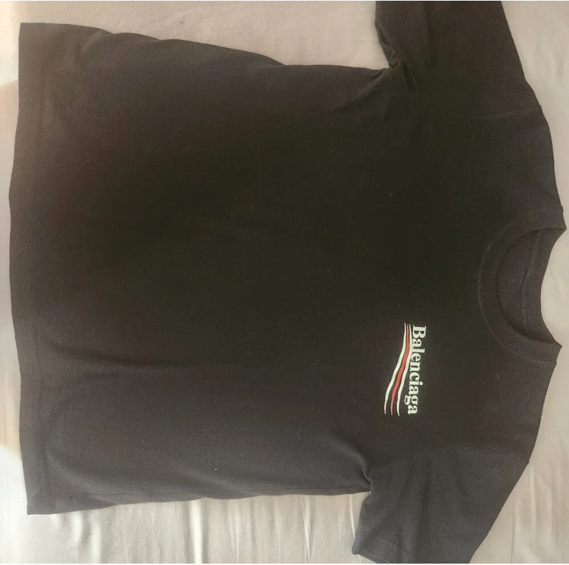 Balenciaga Style Political Campaign Logo T shirt