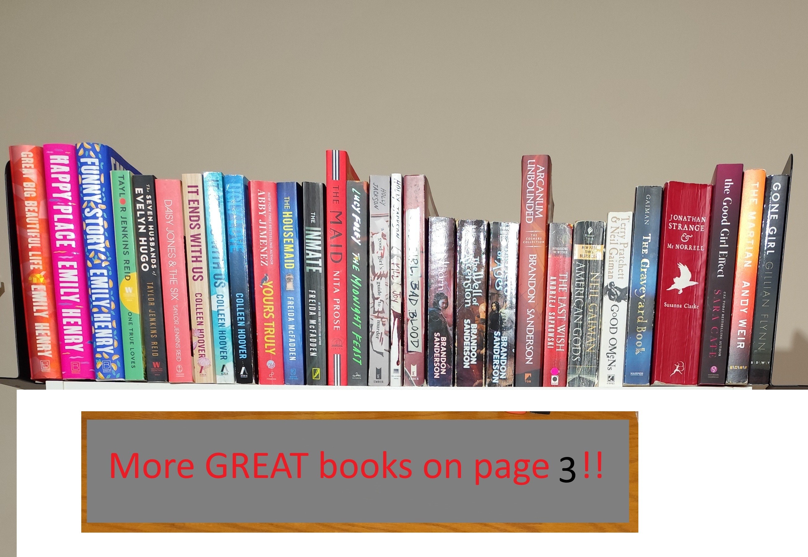 LADIES, new POPULAR books for $13 each, incl. SPRAYED EDGE - photo 2