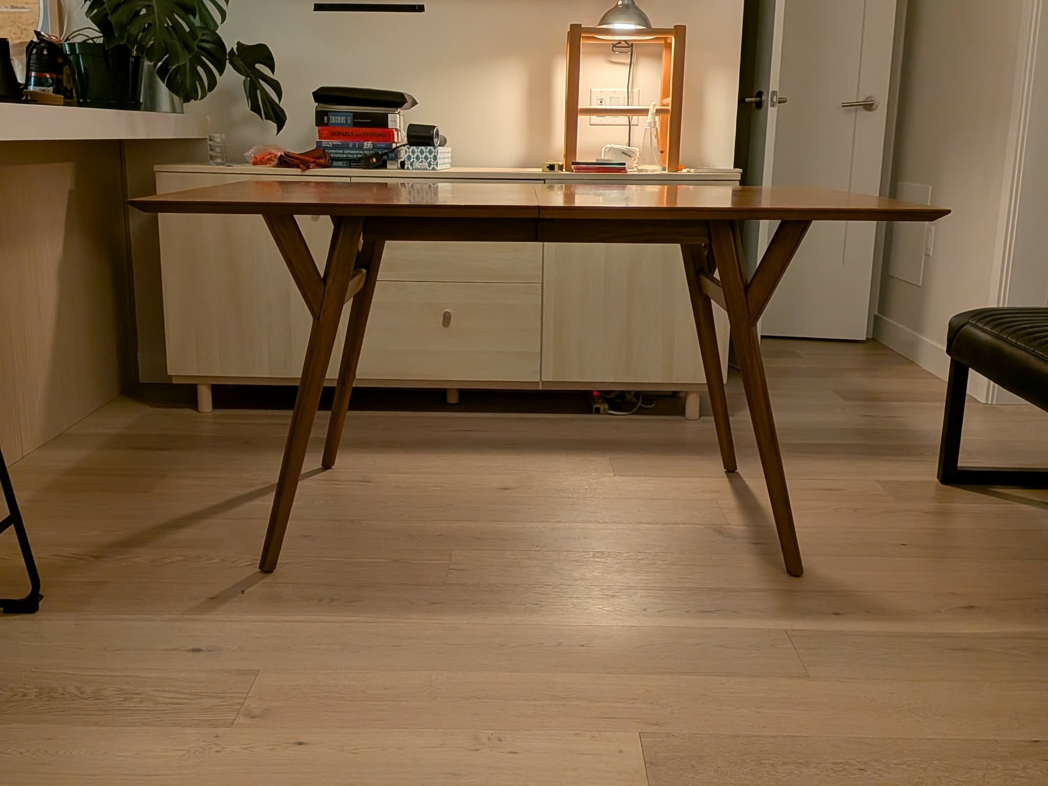 Mid-Century Expandable Dining Table (Originally $1,349) - photo 2