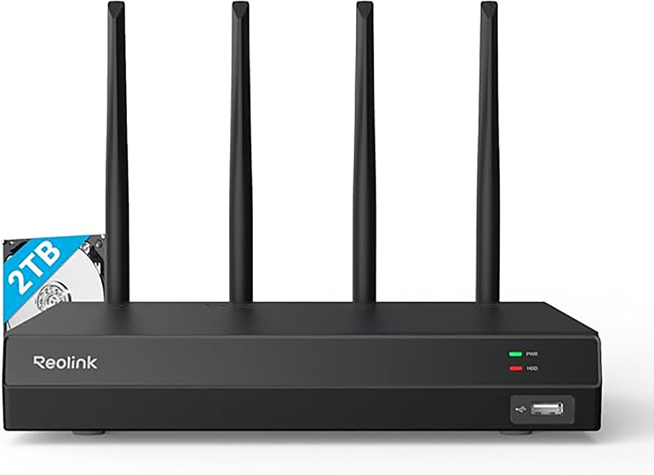 Reolink RLN12W - 16-Channel Wi-Fi 6 NVR - 2TB HDD Included