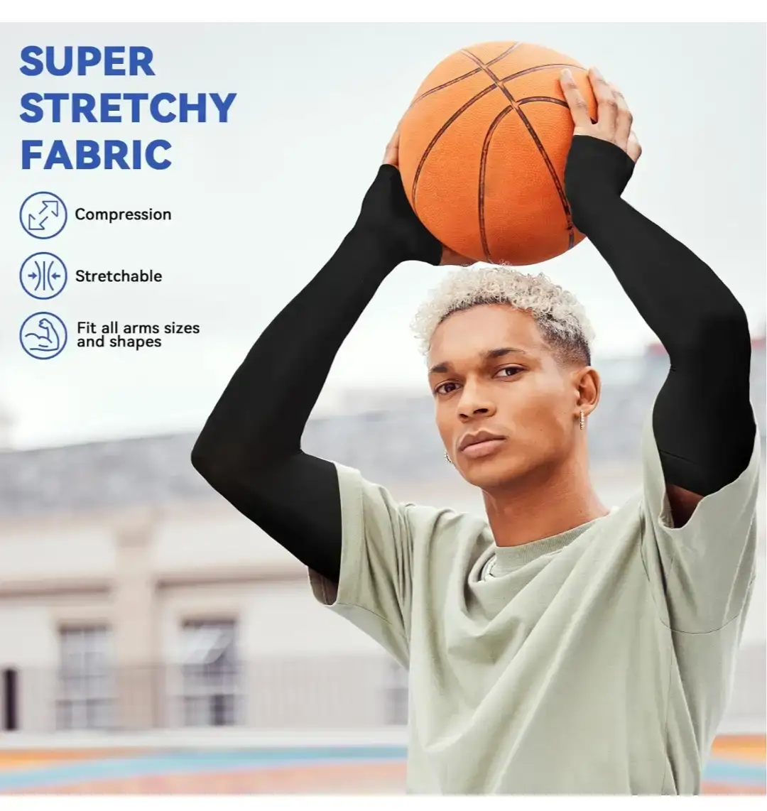 Outivity Arm Sleeves with UV protection (White or Beige) - photo 4