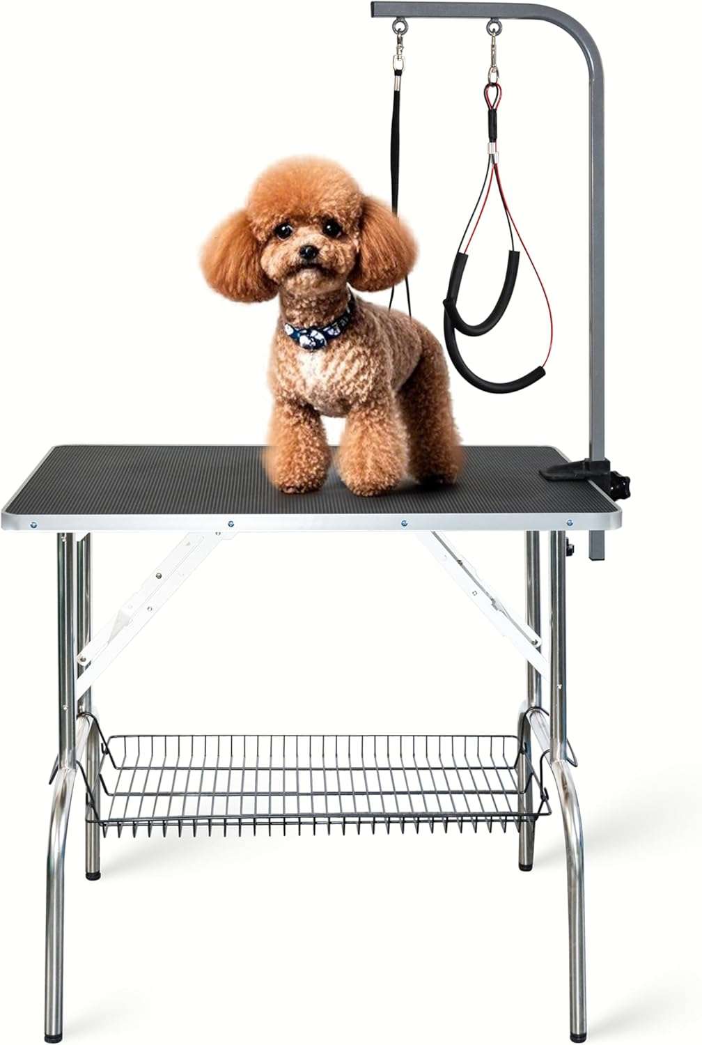 Pet Grooming Table – Sturdy, Adjustable, Great for Home Grooming - photo 3