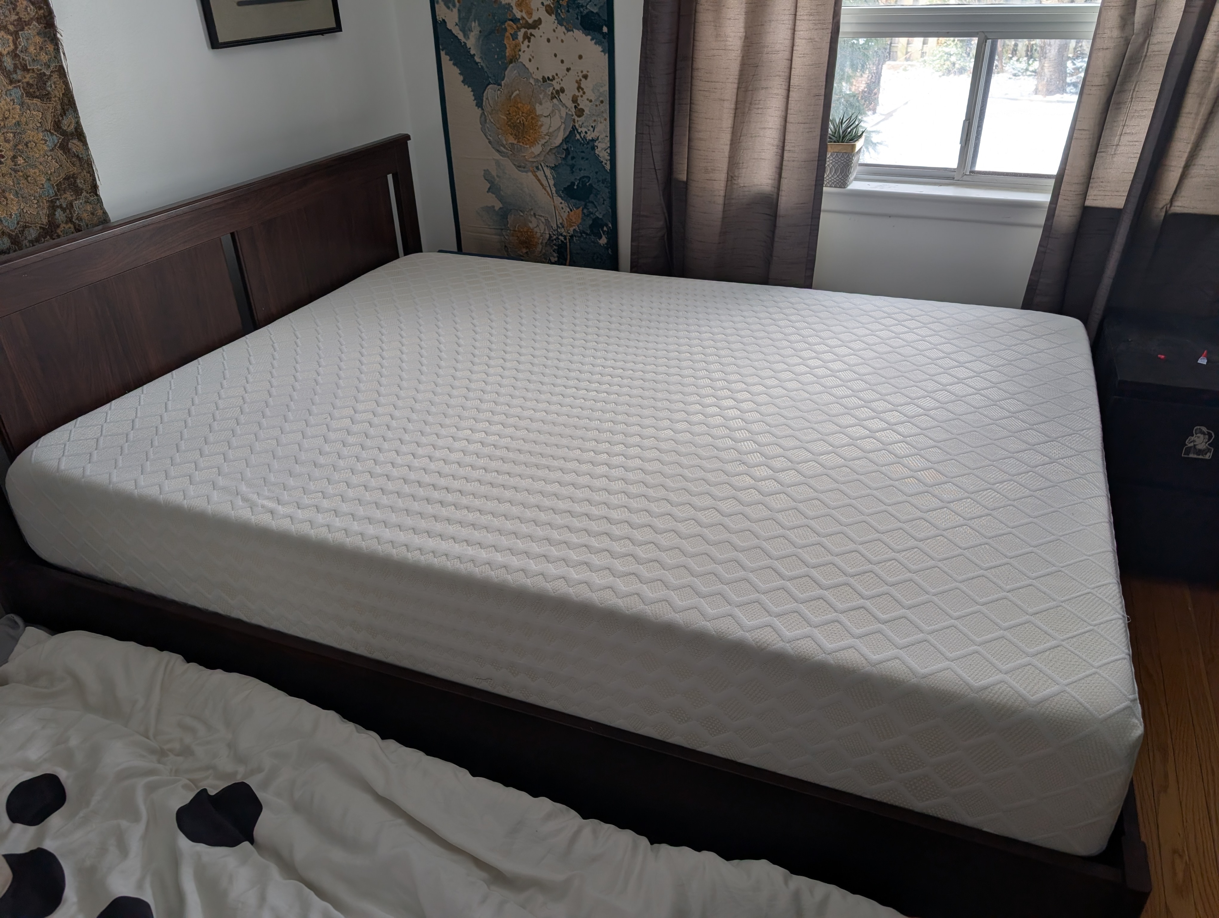 Ikea Songesand Queen Frame + Mattress - photo 2