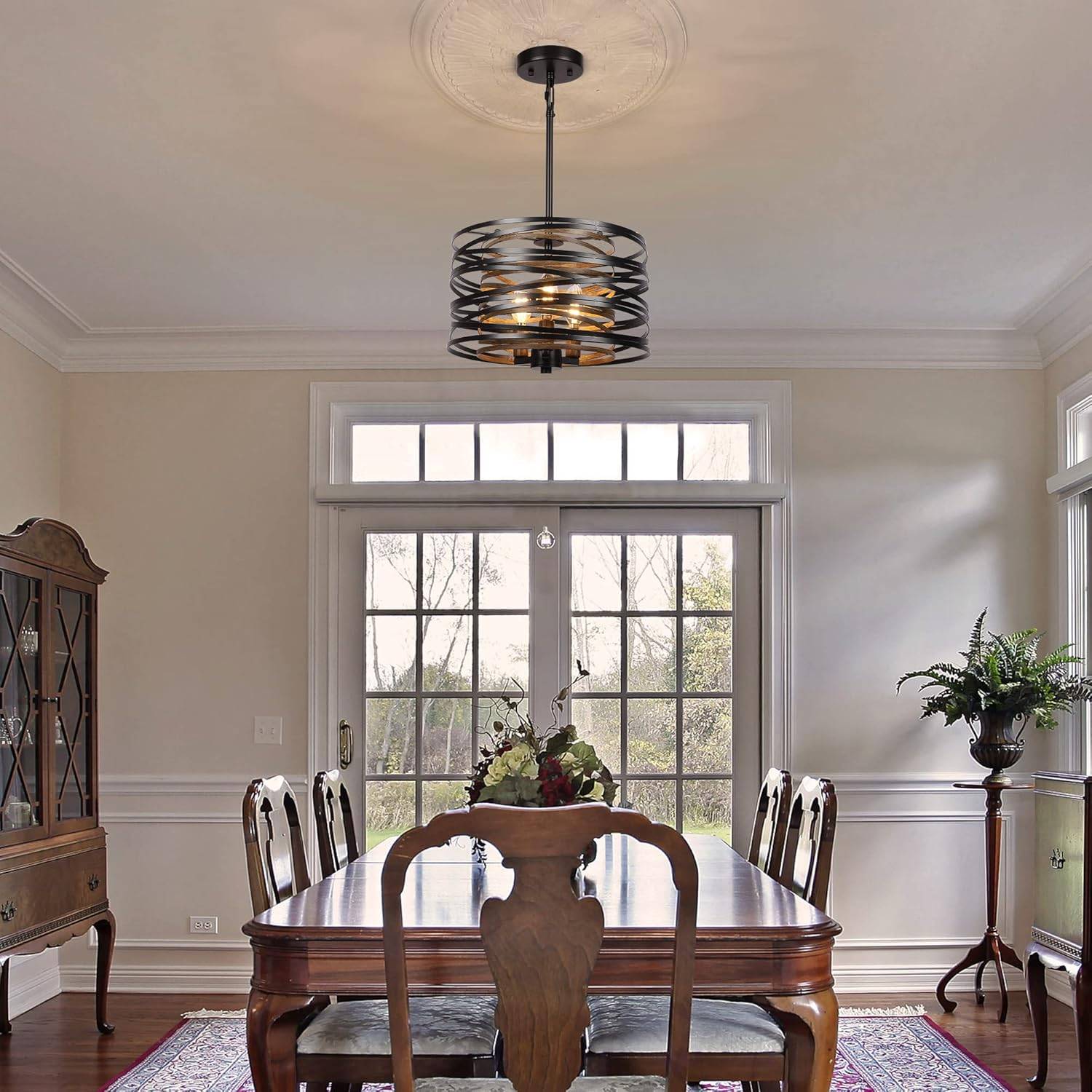Drum Chandelier Pendant Light - photo 2