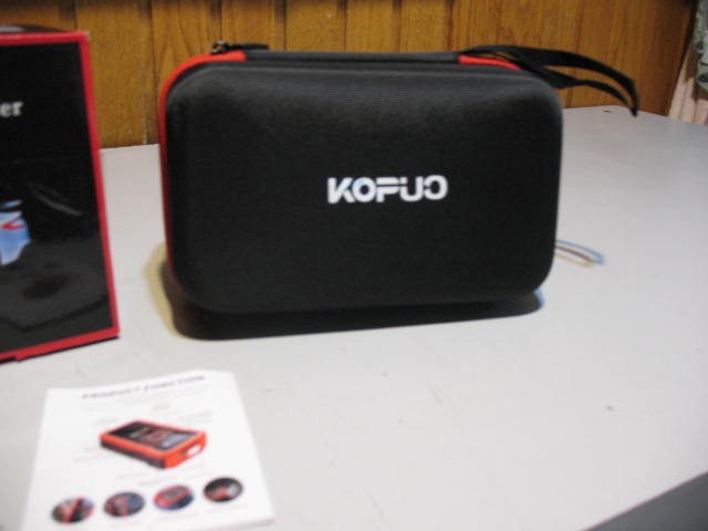 KOPUO 5-in-1 Portable Car Battery Jump Starter, BRAND NEW - photo 3
