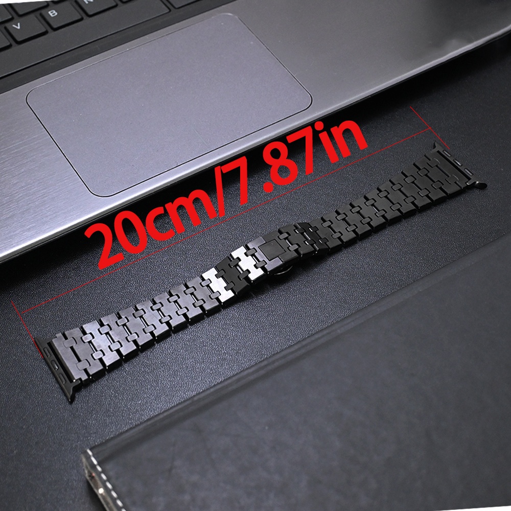Apple Watch Bracelet - Black - AP Royal Oak style - photo 2