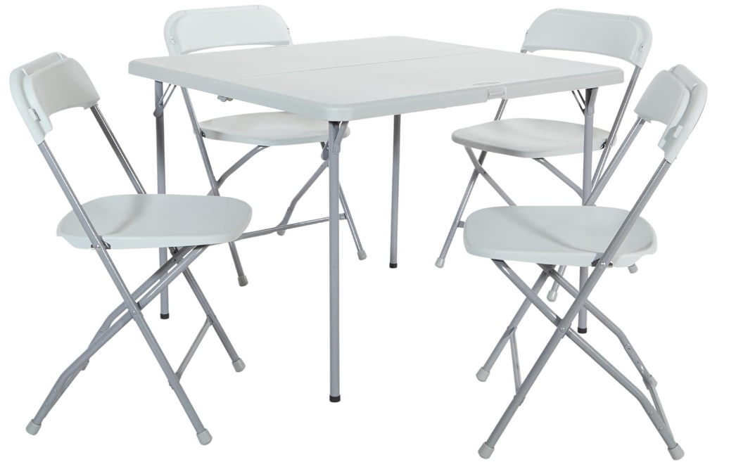 Folding Table and 4 Chairs Set - New in box - photo 2
