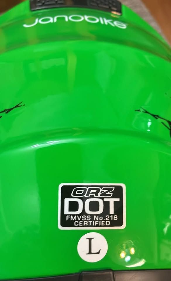 New Full Face MotorCross Motorcycle Helmet size Large - photo 5