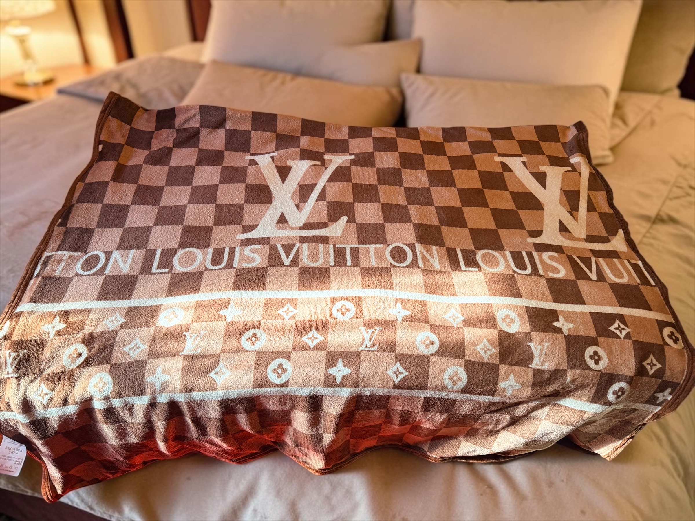 Louis Vuitton Fleece Blanket