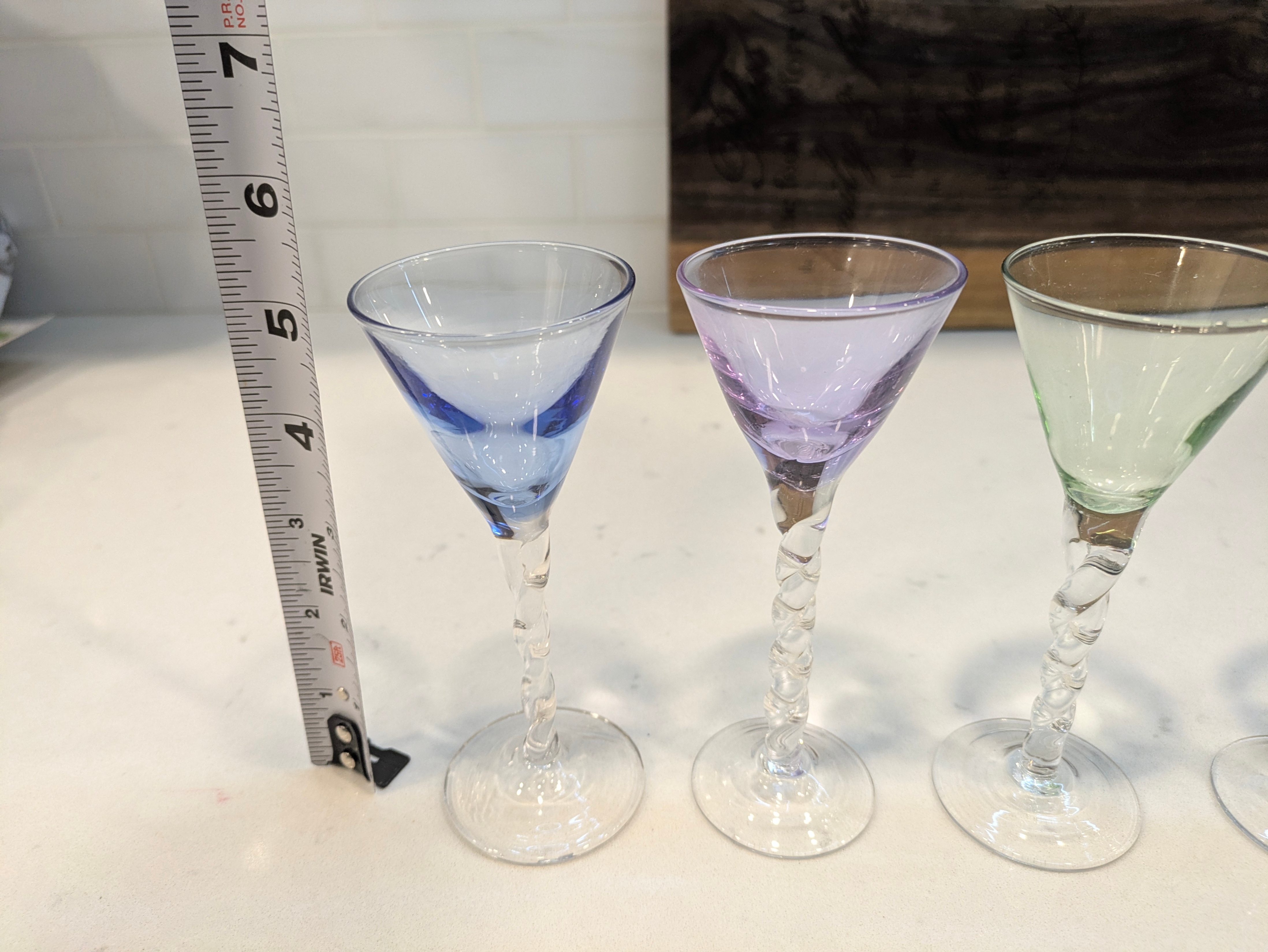 Set of 6 Cordial shot Glasses - photo 2