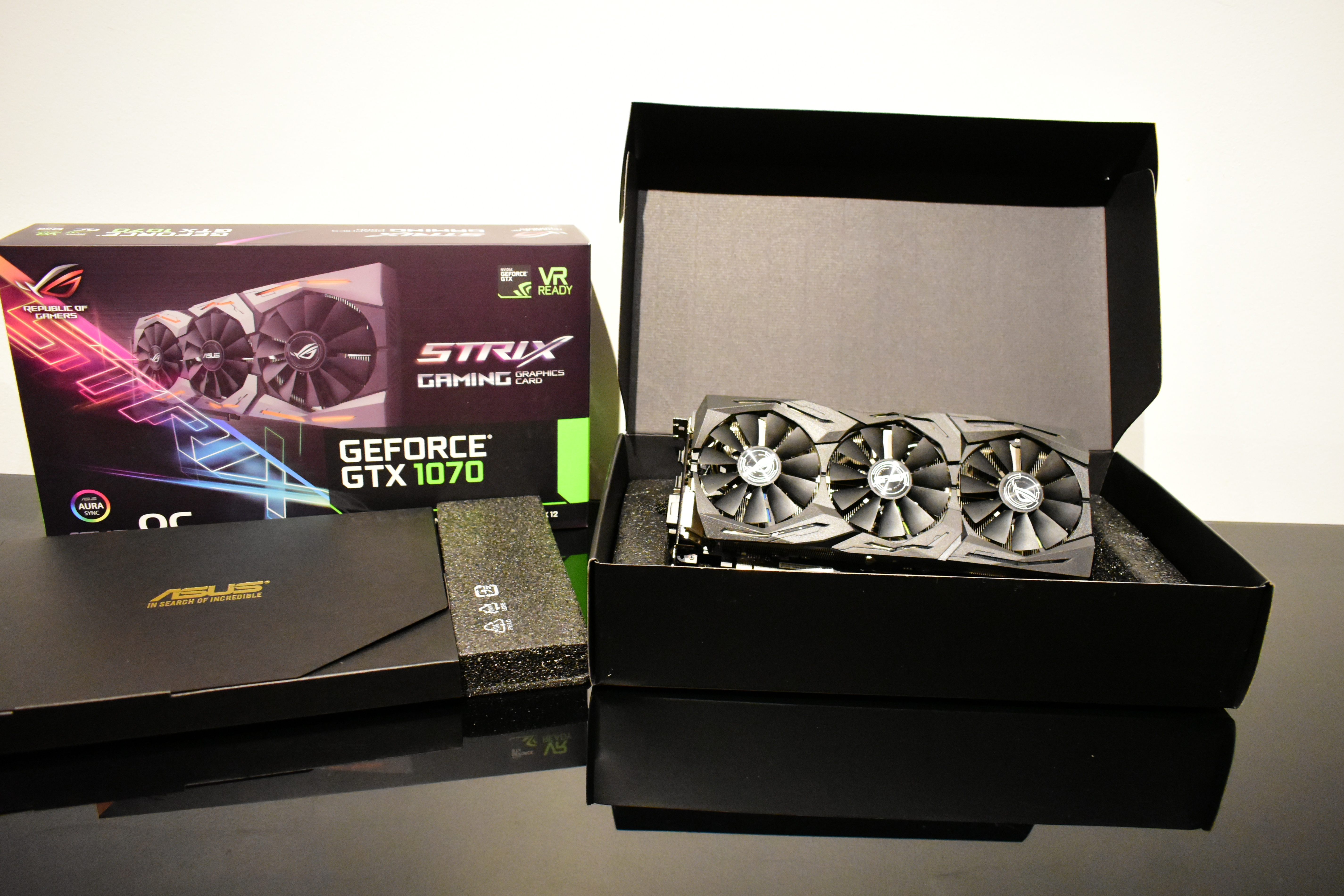 ASUS STRIX GTX 1070 8GB Overclock Edition VR-Ready