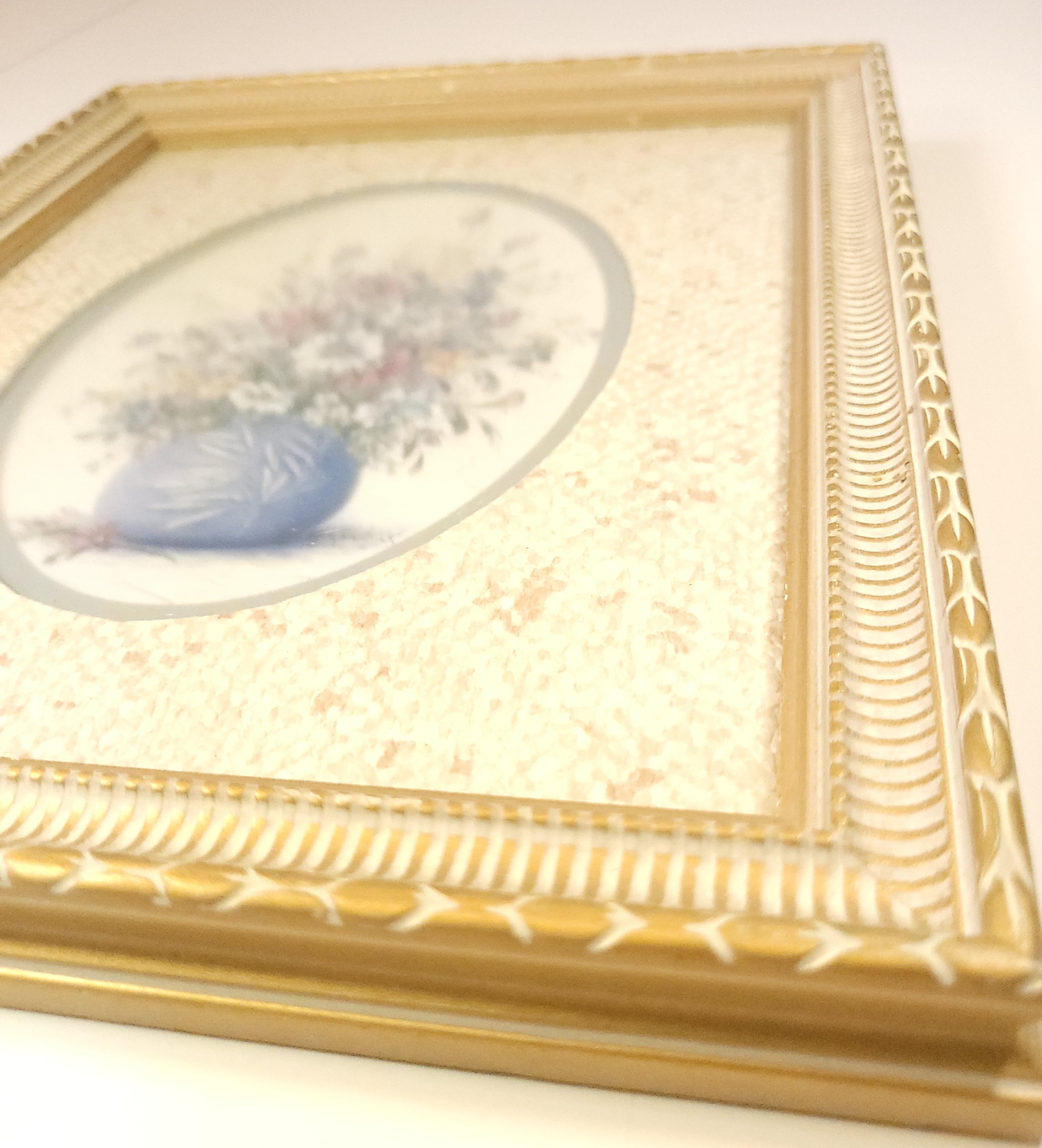 Mary Kendrick Canadian Artist Framed Print Wildflowers in Blue - photo 5