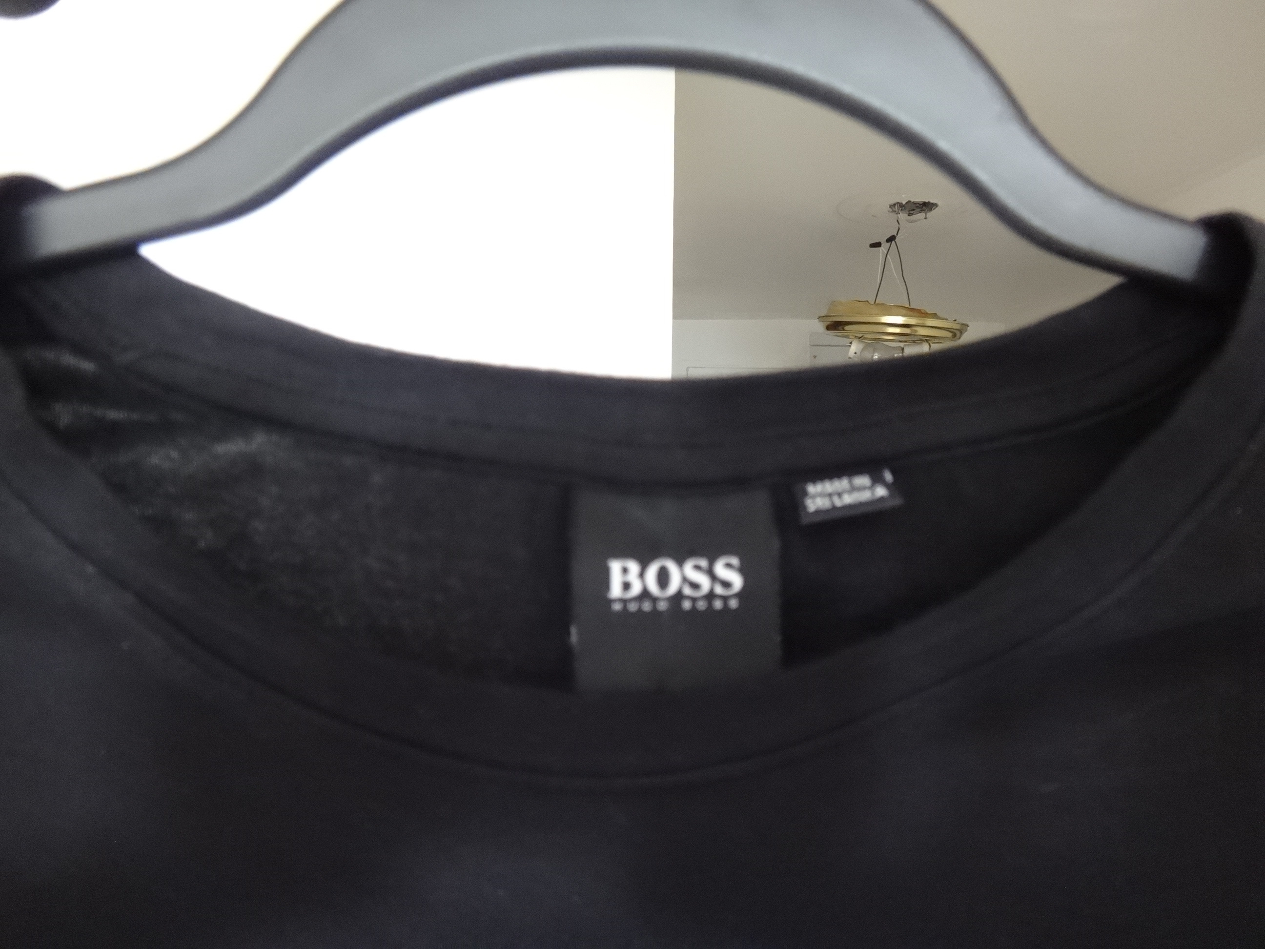 ✅👍🆕HUGO BOSS Men's Medium Black T-Shirt - photo 4