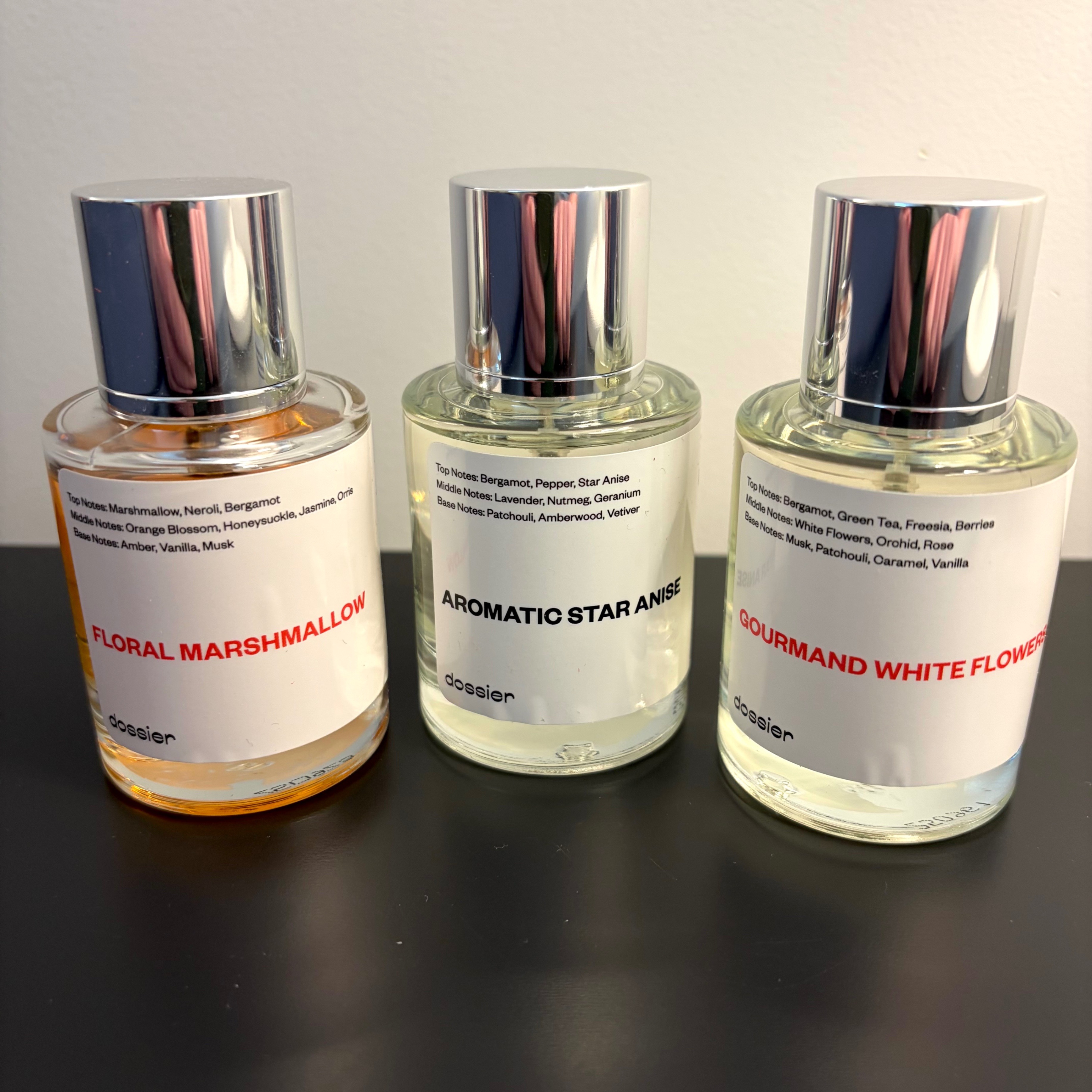 Dossier "Inspired By" Fragrance Bundle (3x 50ml)