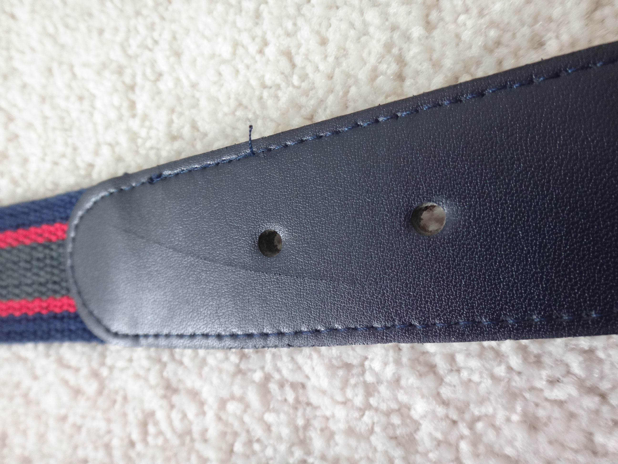 ✅♻️AIR CANADA Ground Staff Employee Uniform Canvas Belt - photo 5