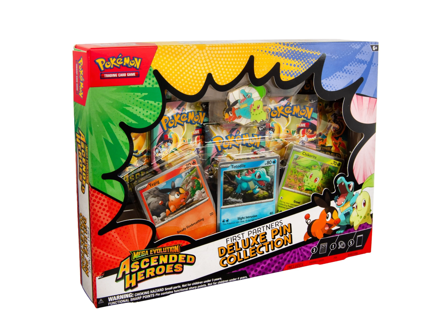 Pokémon Ascended Heroes First Partners Deluxe Pin Collection