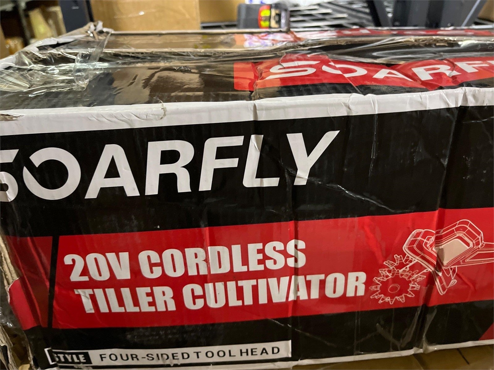 SOARFLY 20V Cordless Tiller Cultivator - Model TC-01 - photo 4